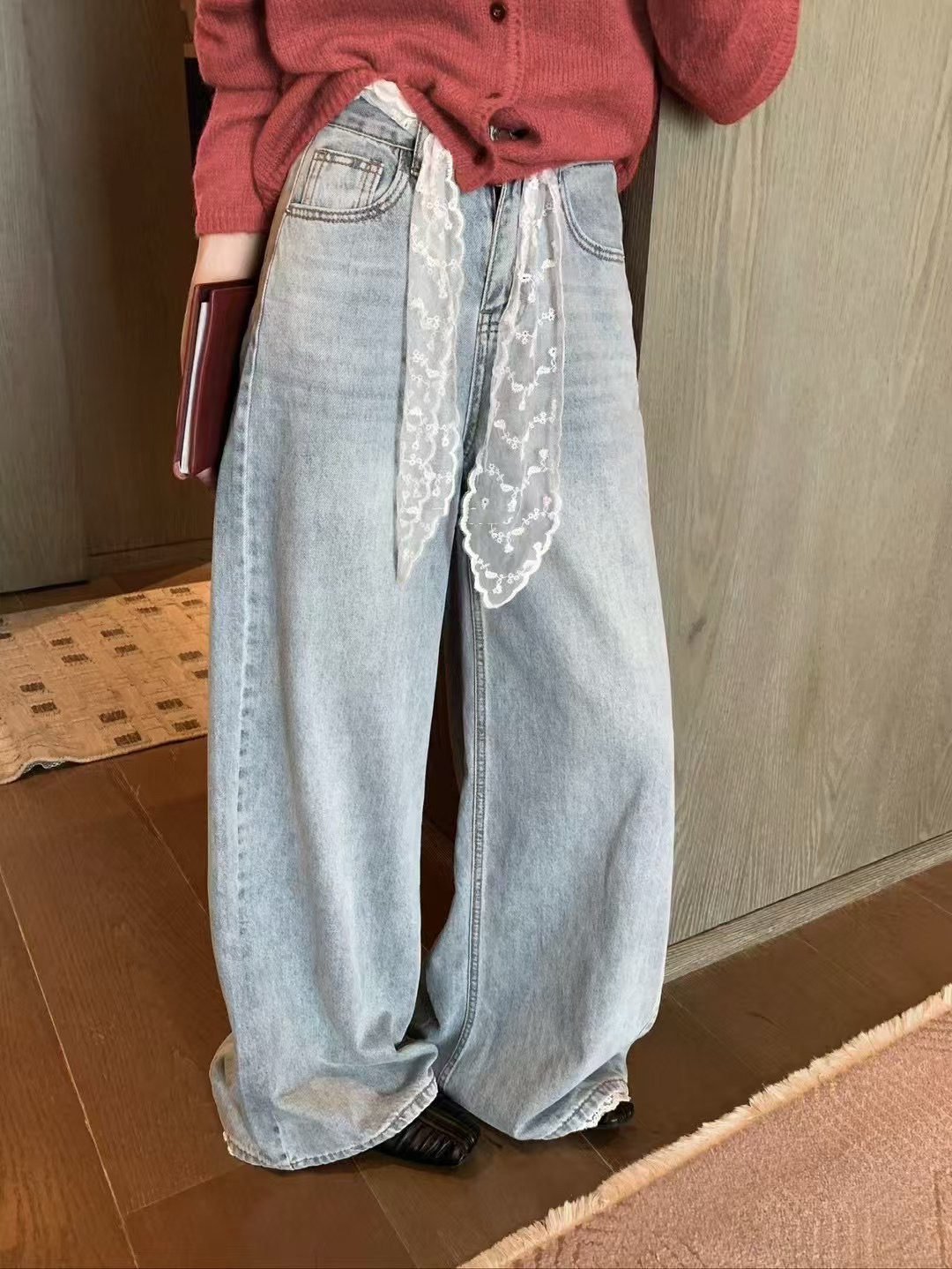 蕾絲主推牛仔褲6