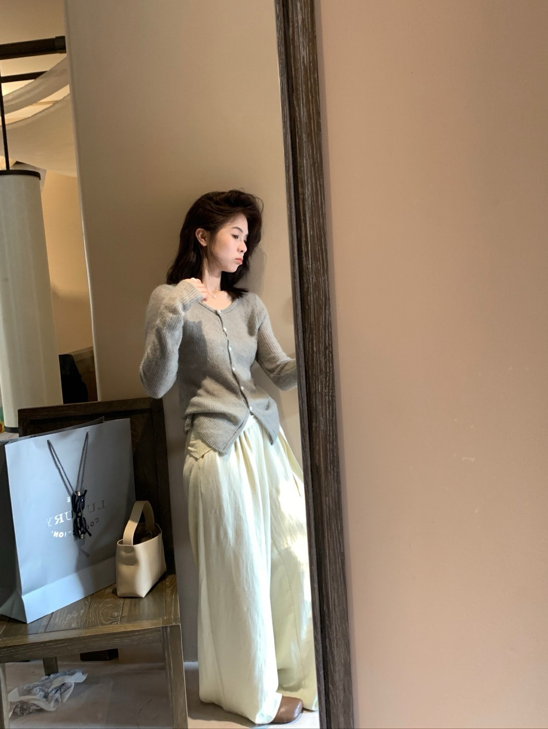 馬海毛織小衫11