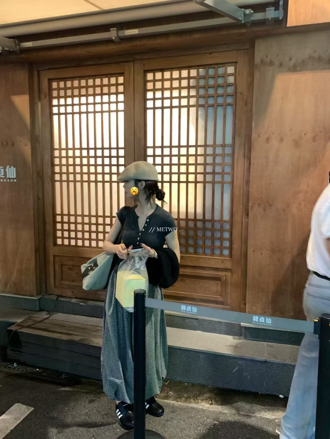 紙片人5色紐扣針織8