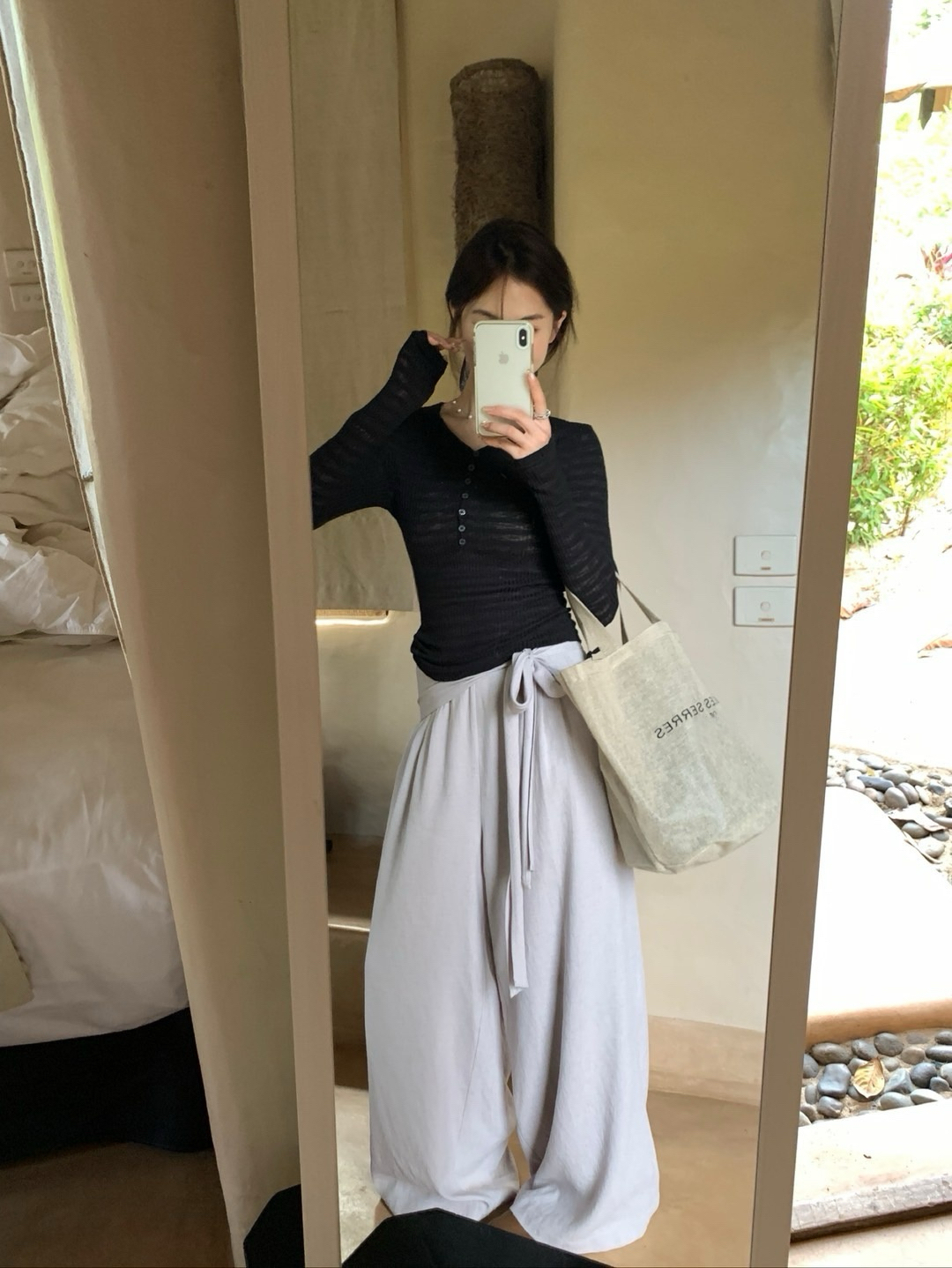 v領曲線迴廊上衣15