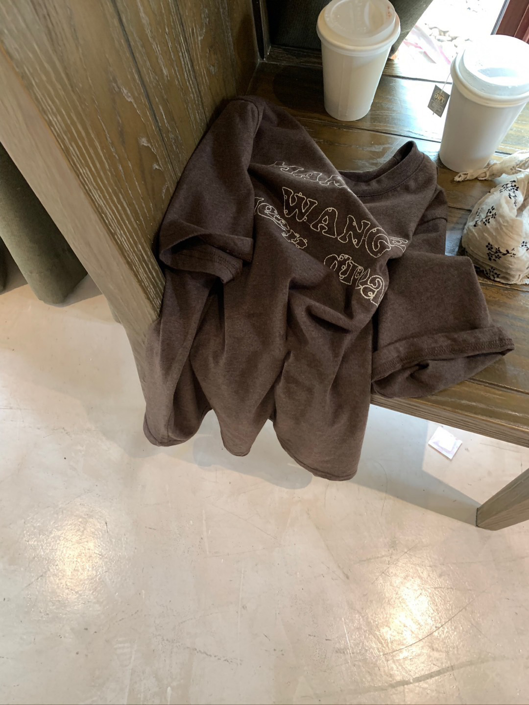 料子小貴！4D工藝大版tee15