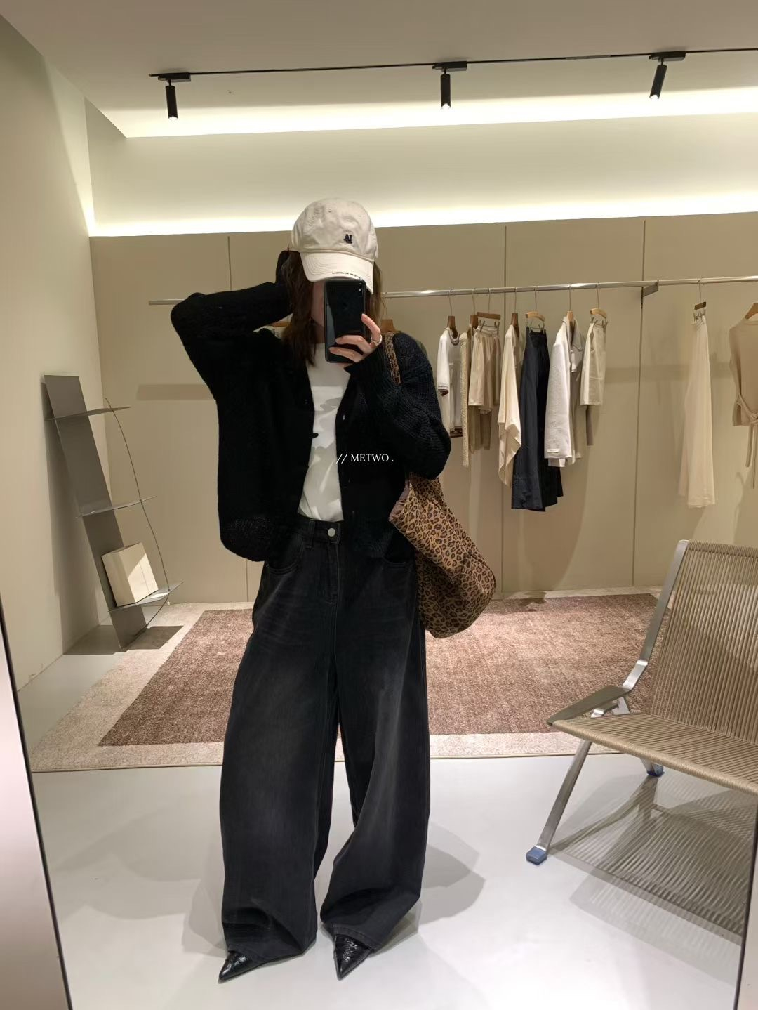 馬海毛開扣毛衣21