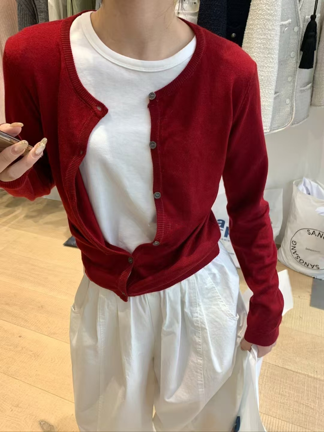 6％羊毛早春開衫8