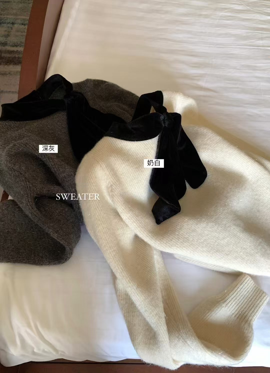 絲絨法式毛衣11