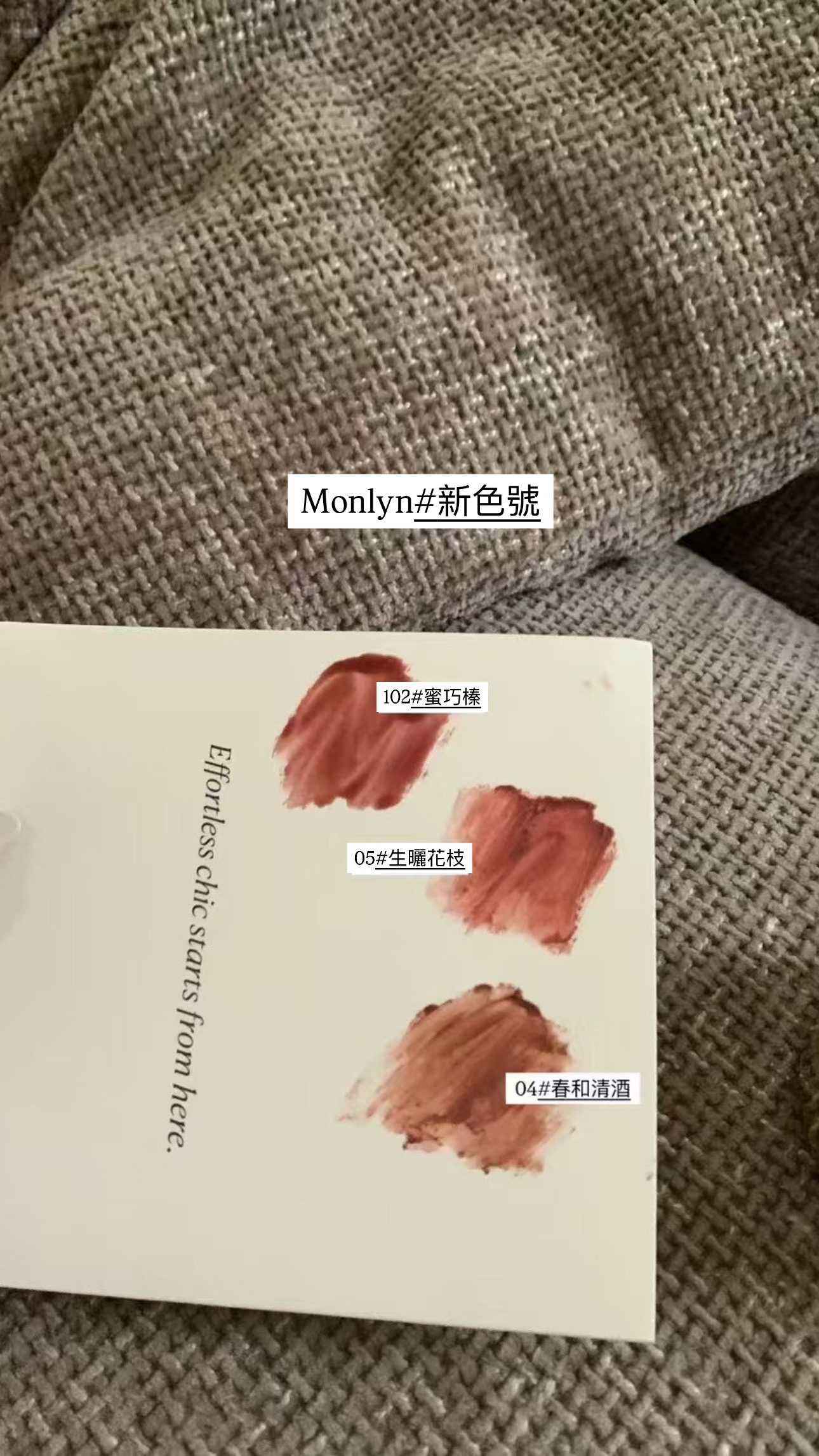 monlyn“自主品牌“唇釉9