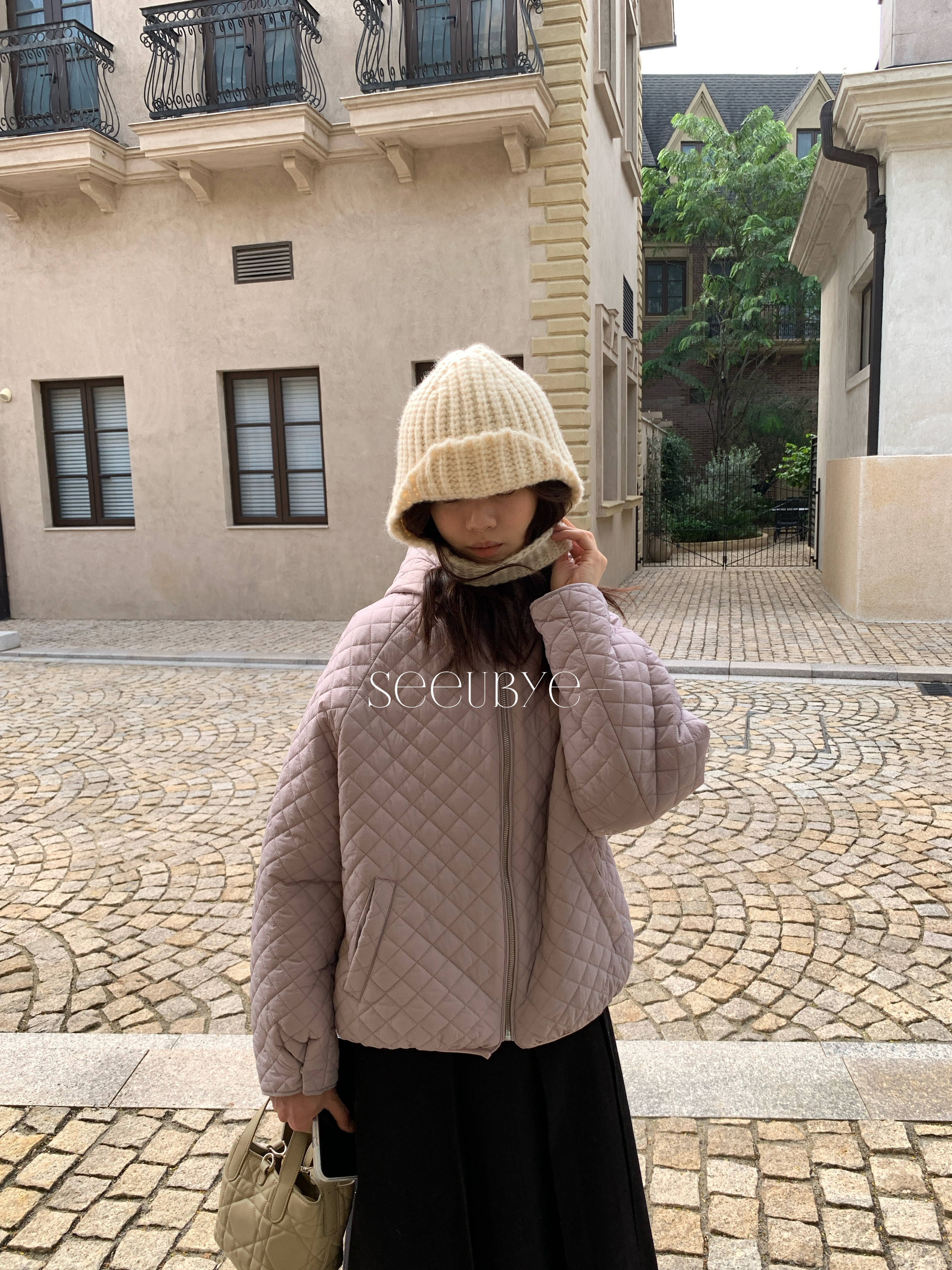 大頭姊姊鎖溫包裹毛線帽8