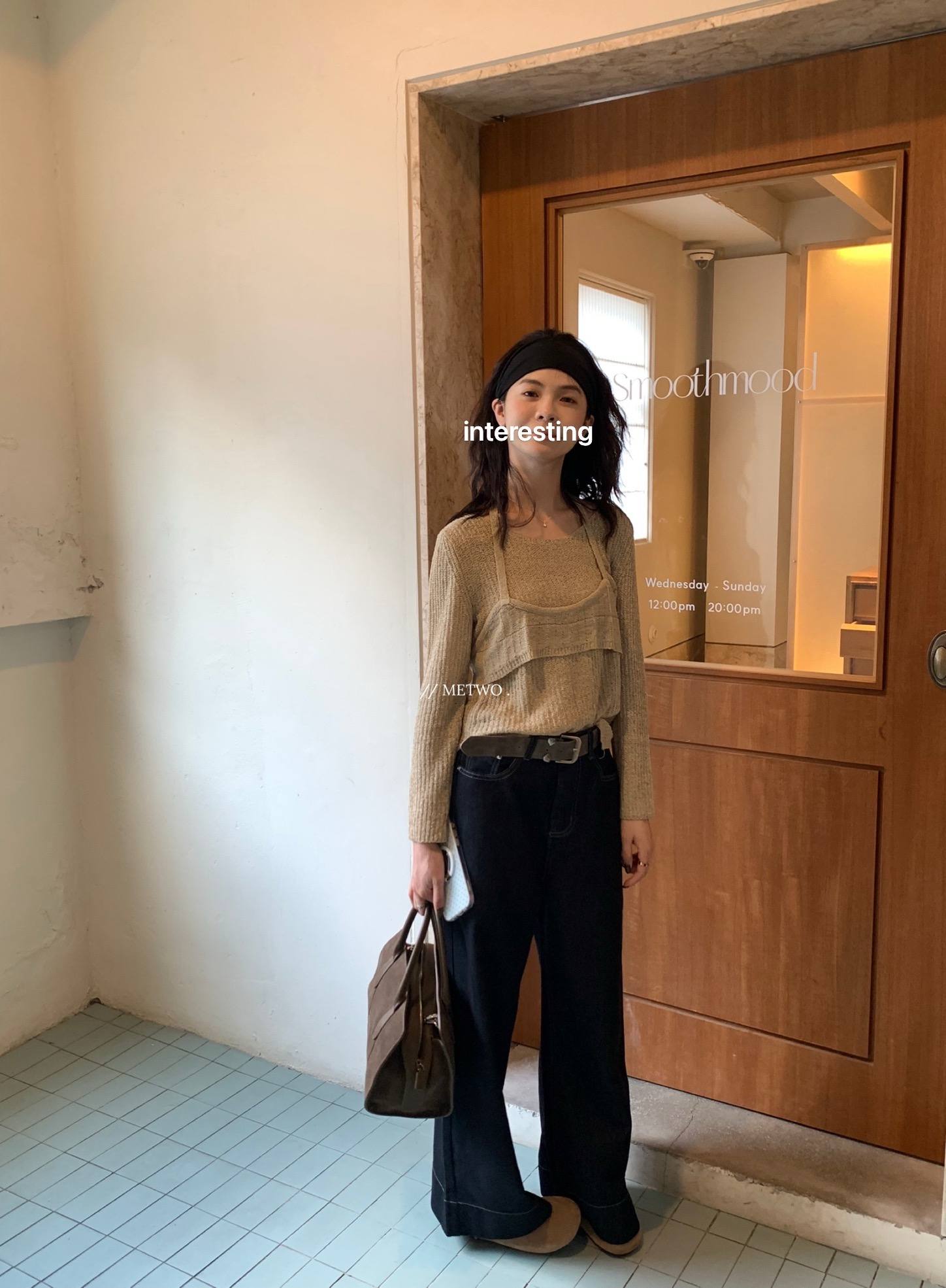 韓式時髦吊帶兩件套7