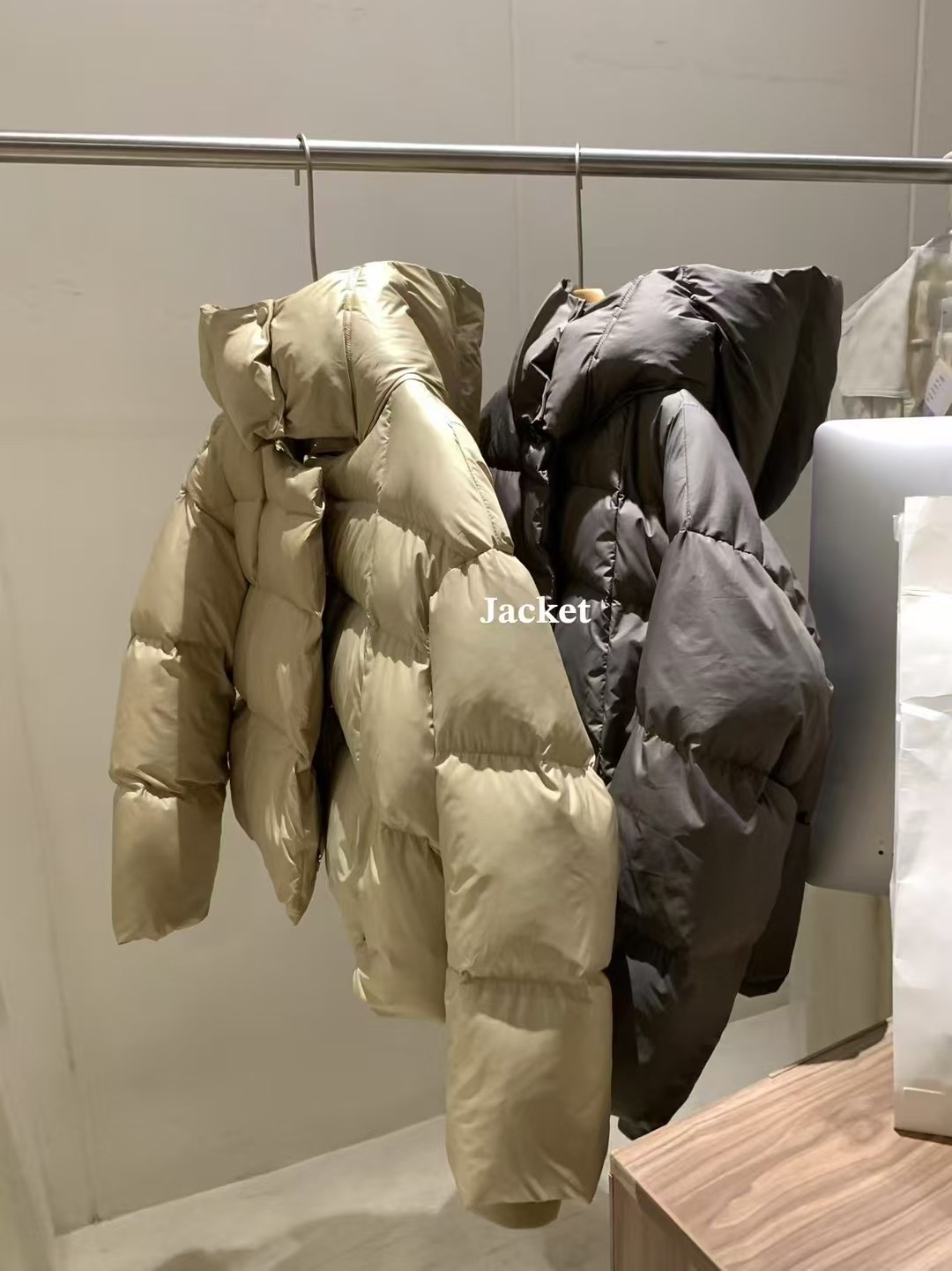 限量款雲朵帽國標羽絨外套2