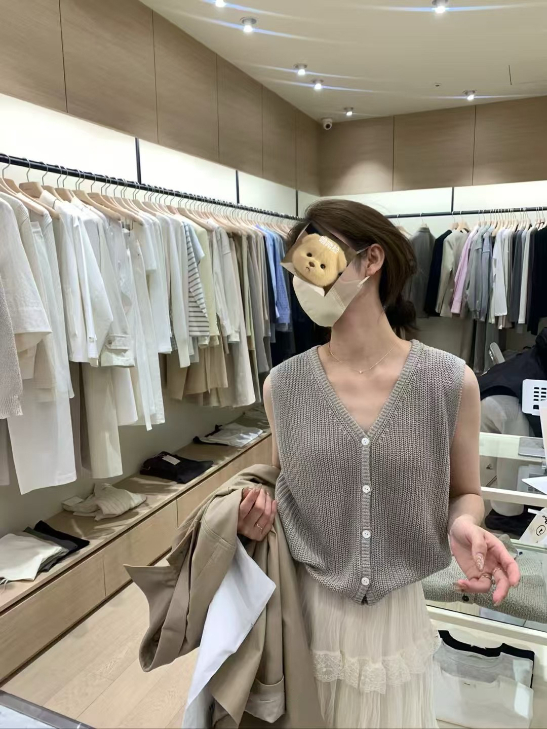 韓代！苧麻編織馬甲6