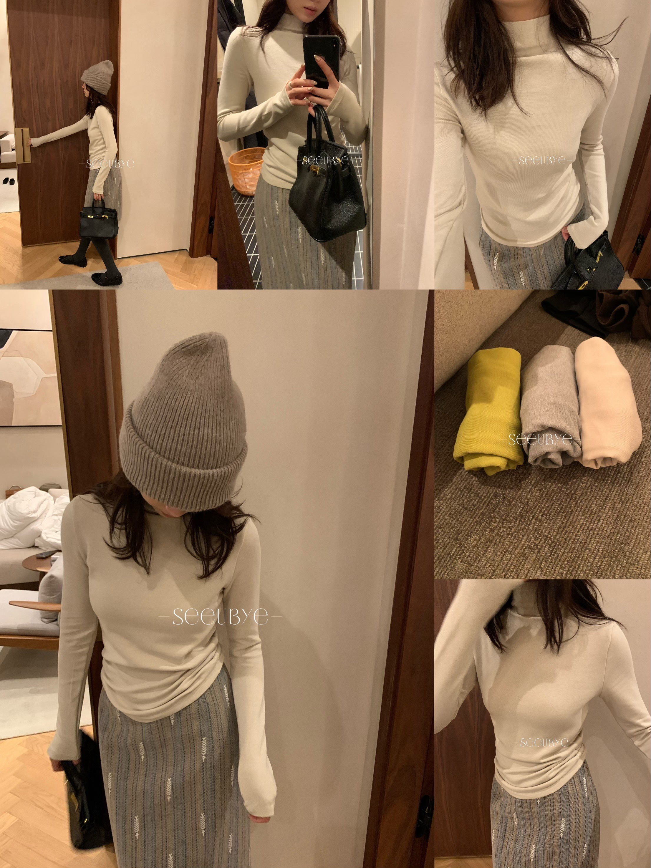 八色加絨加厚「發熱」打底4