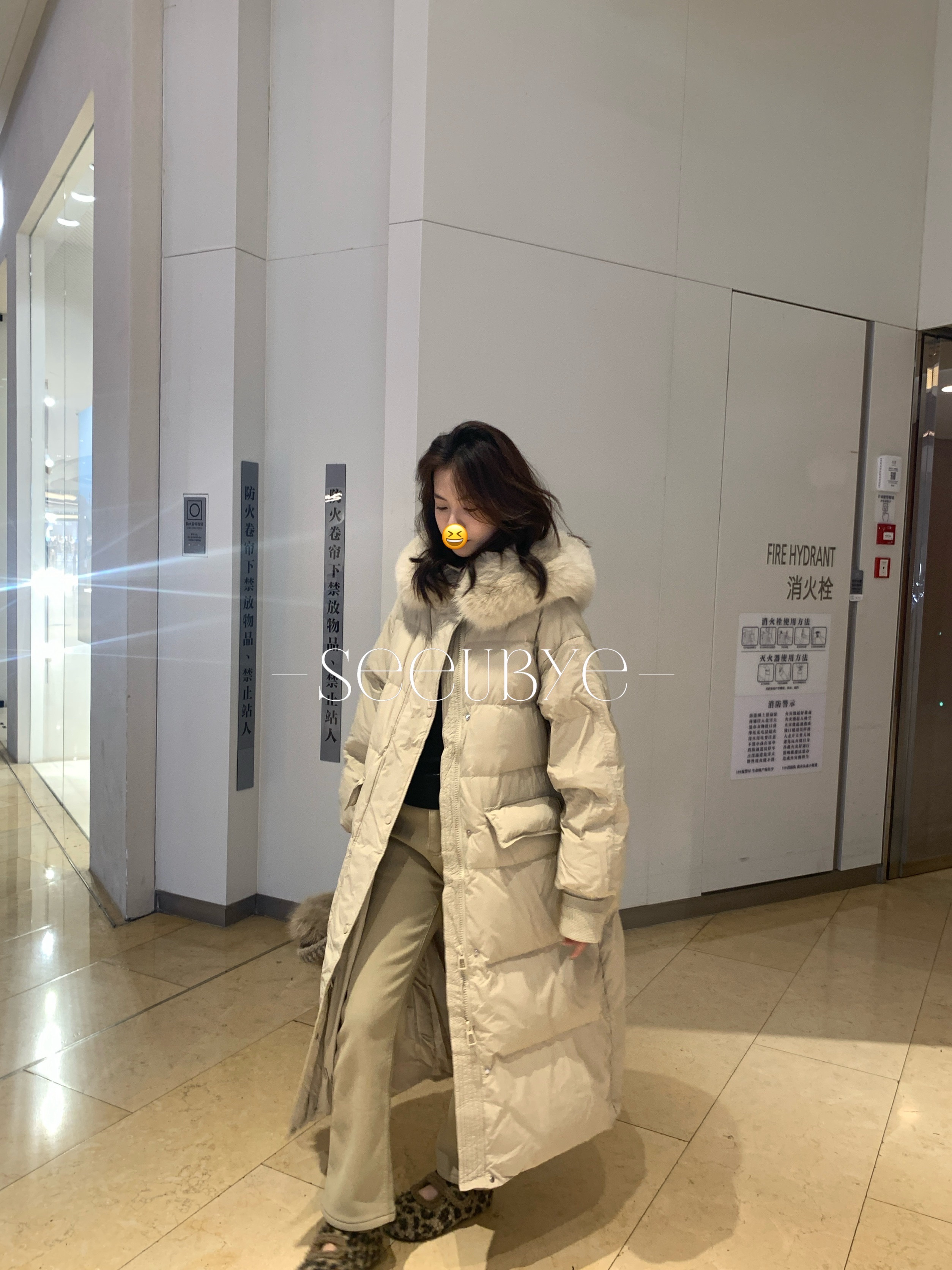 一直很想出的卡其色加絨九分褲6