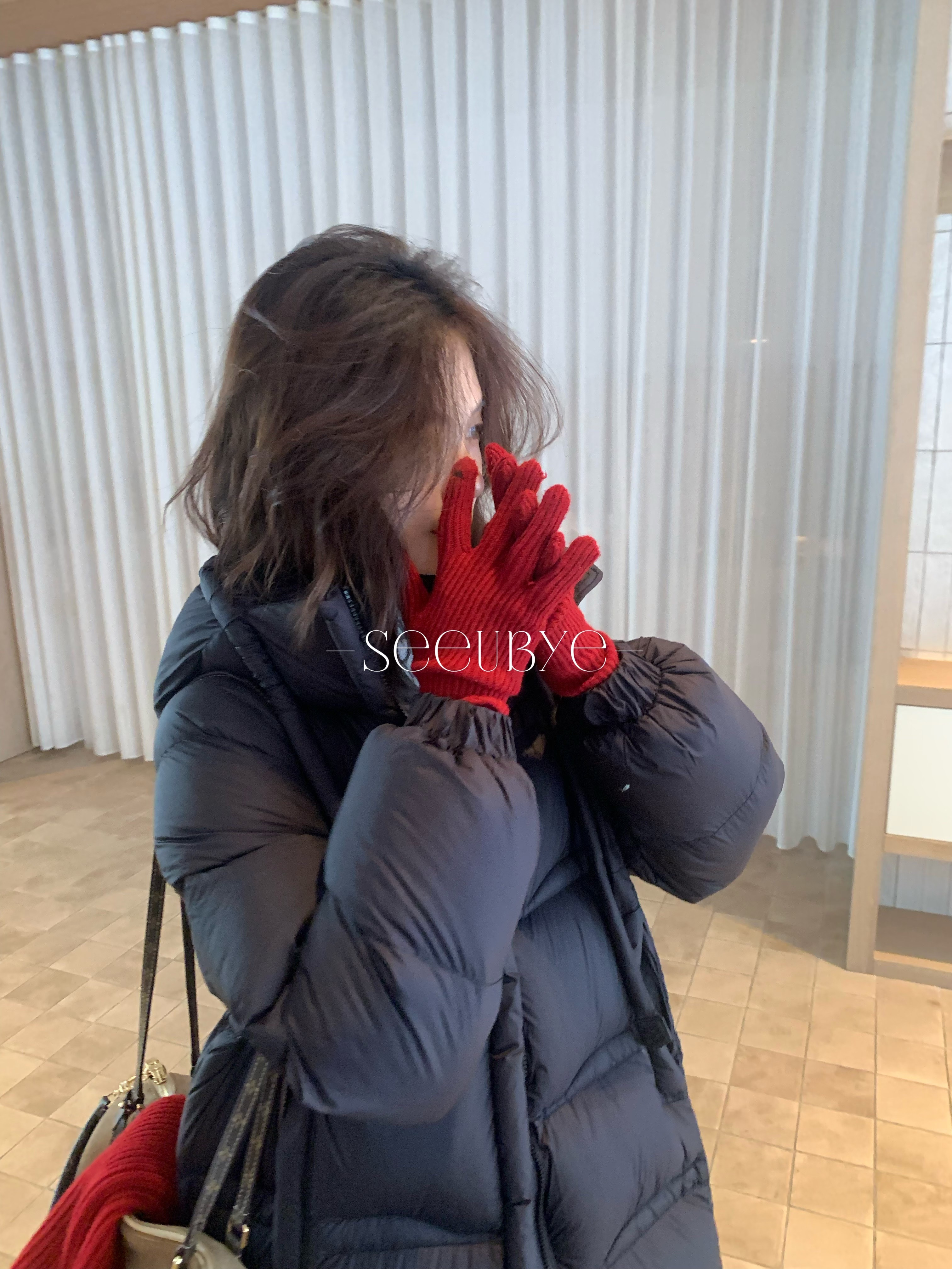 可觸屏針織手套5