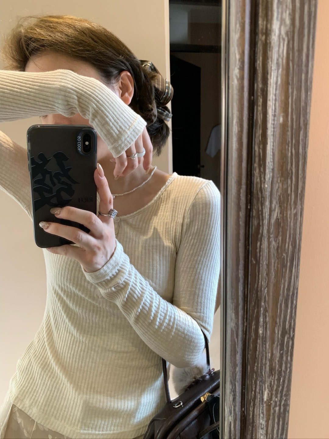 v領曲線迴廊上衣4