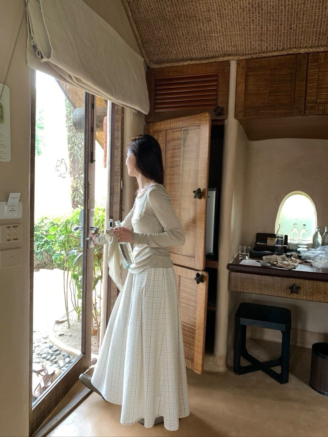 韓代假兩件上衣13