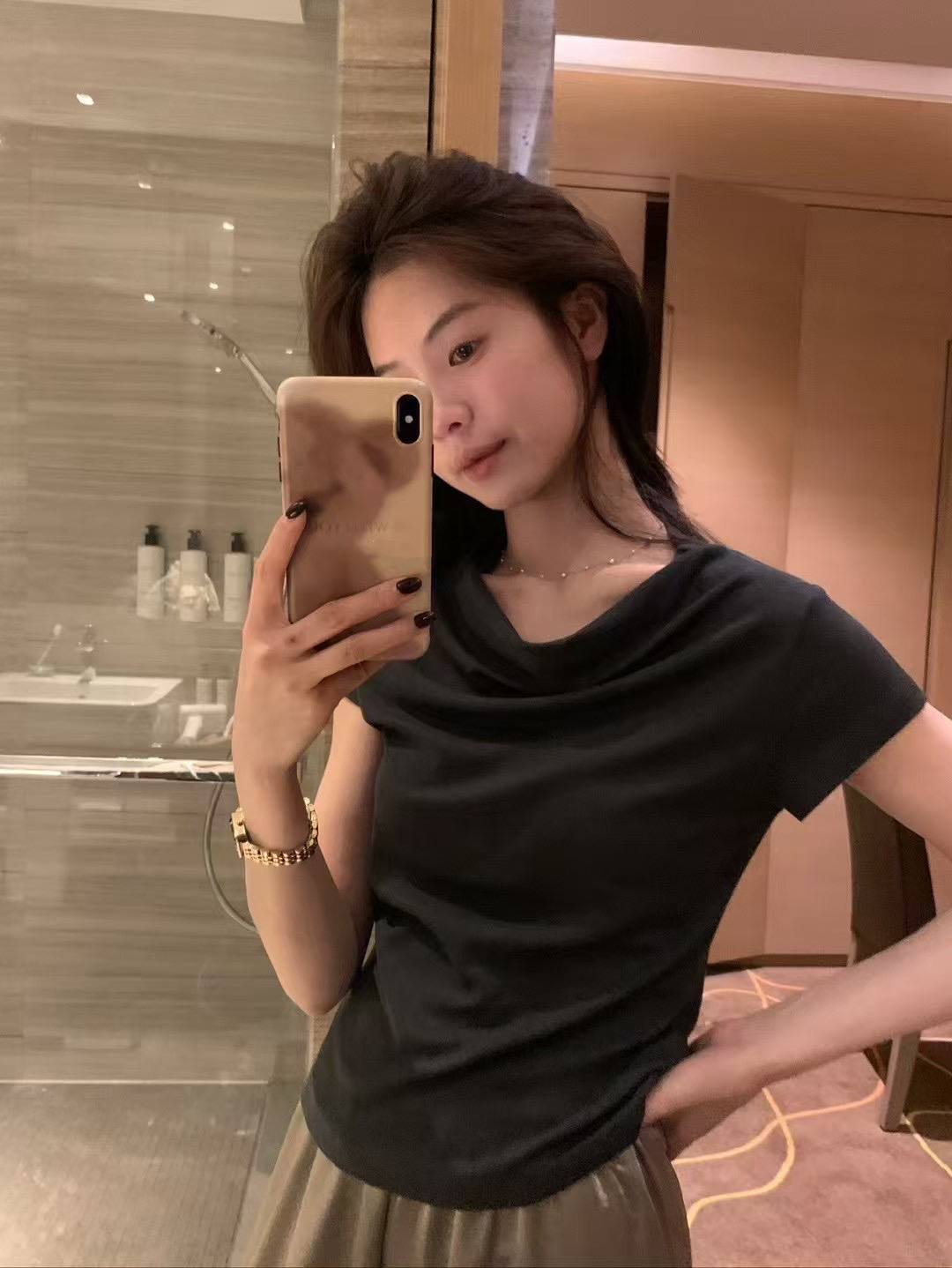 蕩領氣質6色上衣20