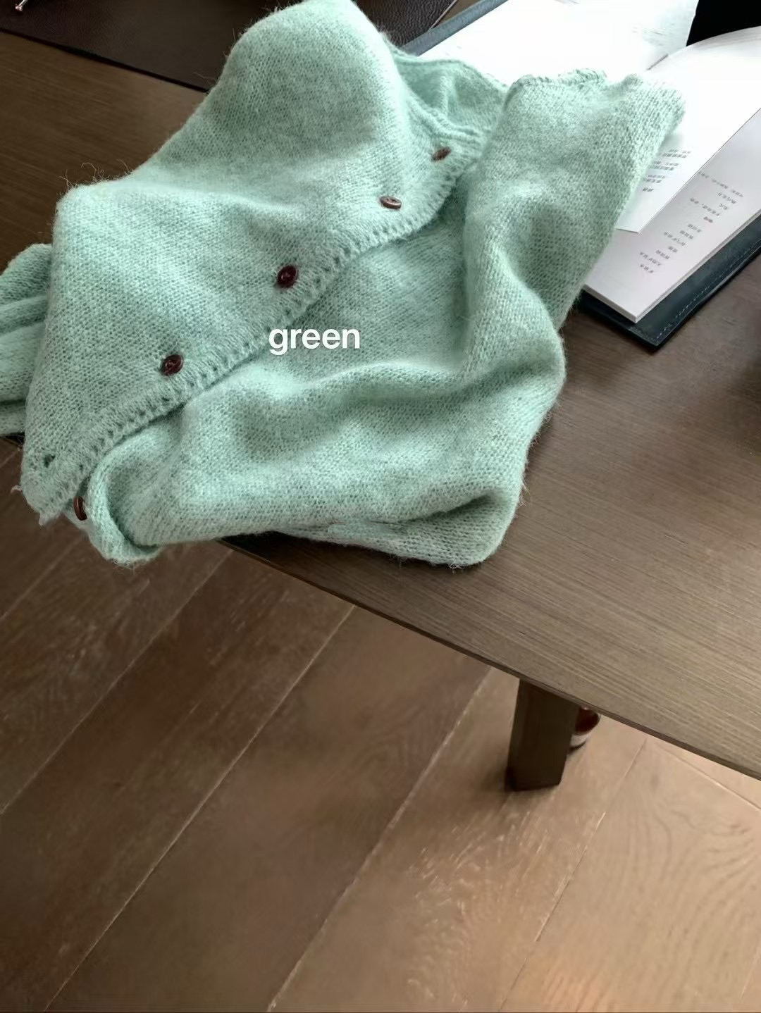 韓代5色小開衫3