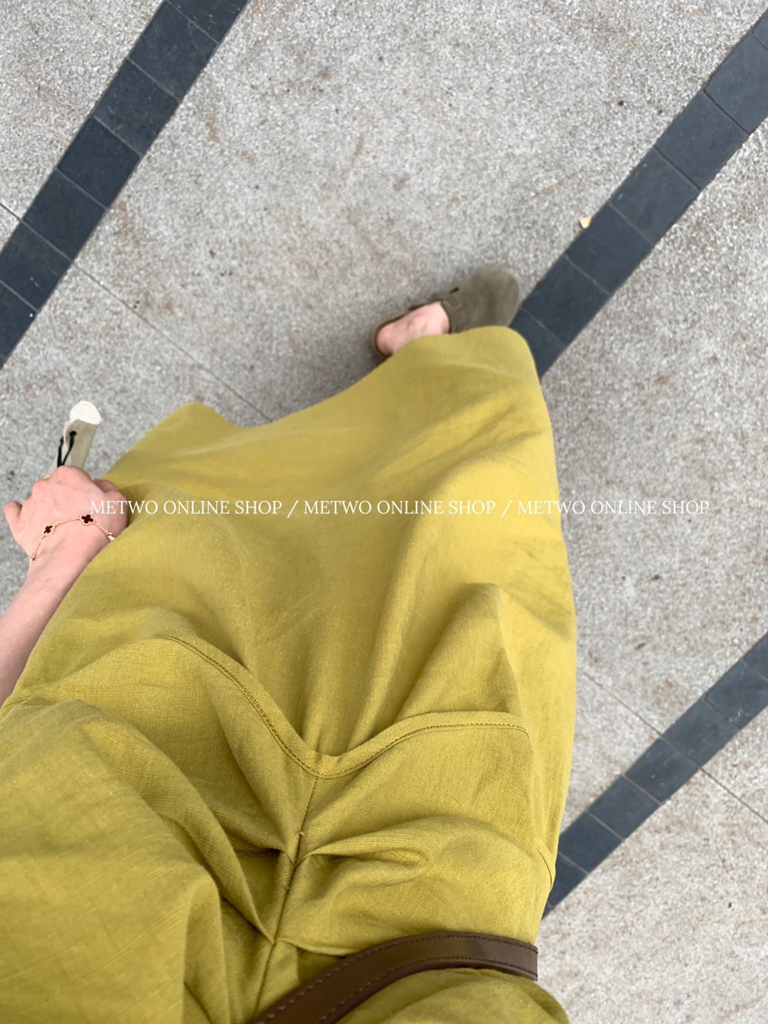 超級顯瘦顯白小綠裙4