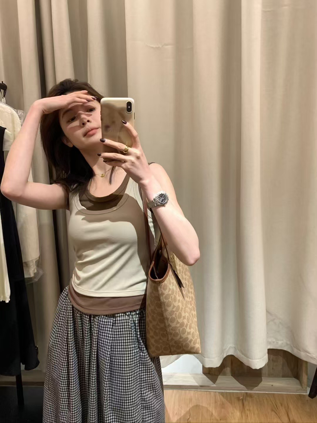 假兩件背心（帶胸墊）24