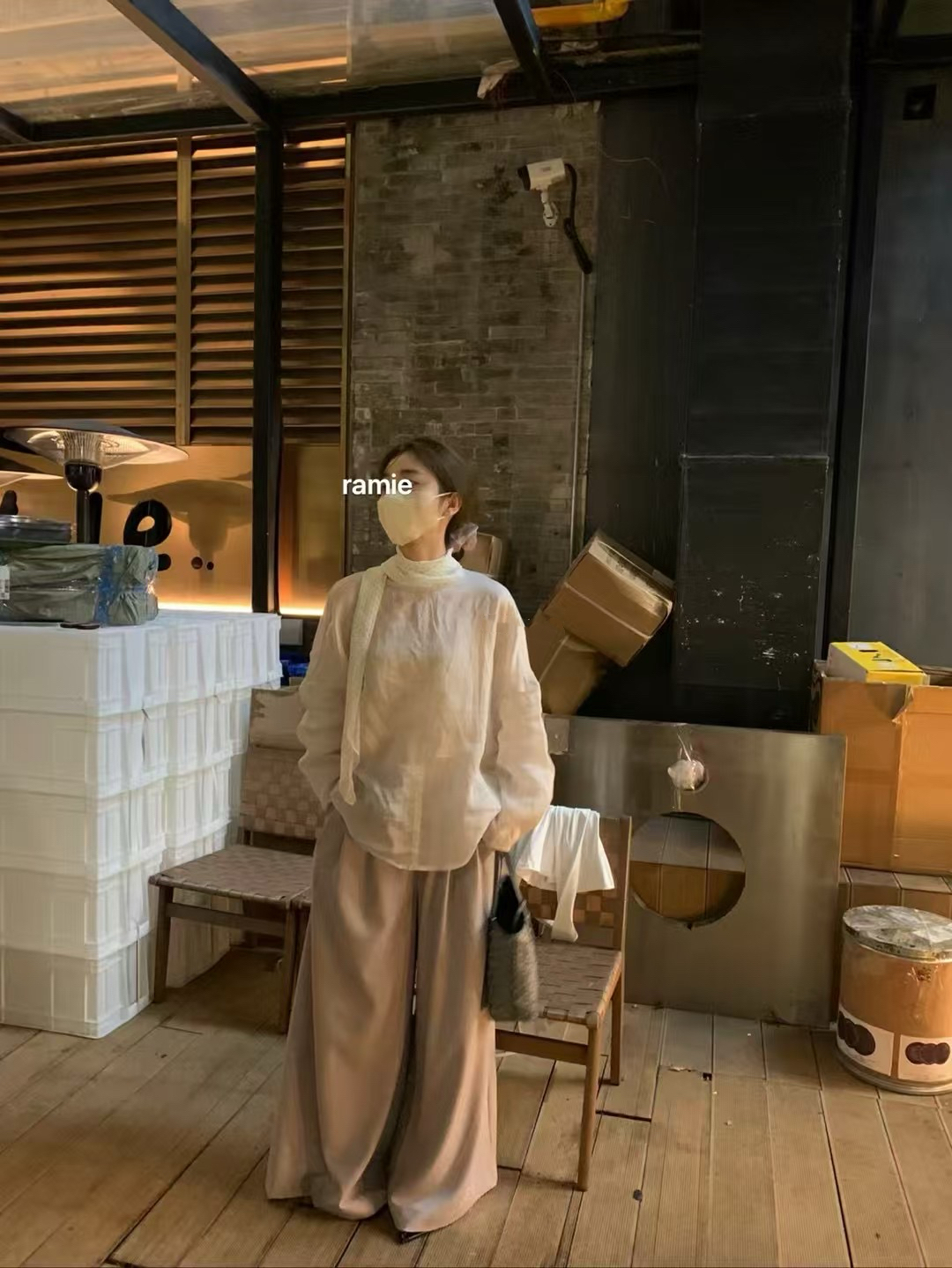 清冷苧麻鬆弛上衣11