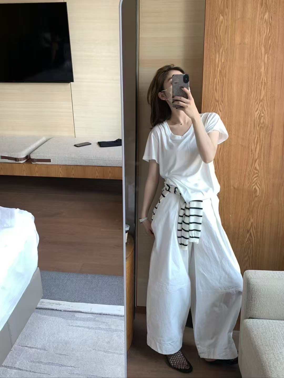 高級料！4色珠光tee3