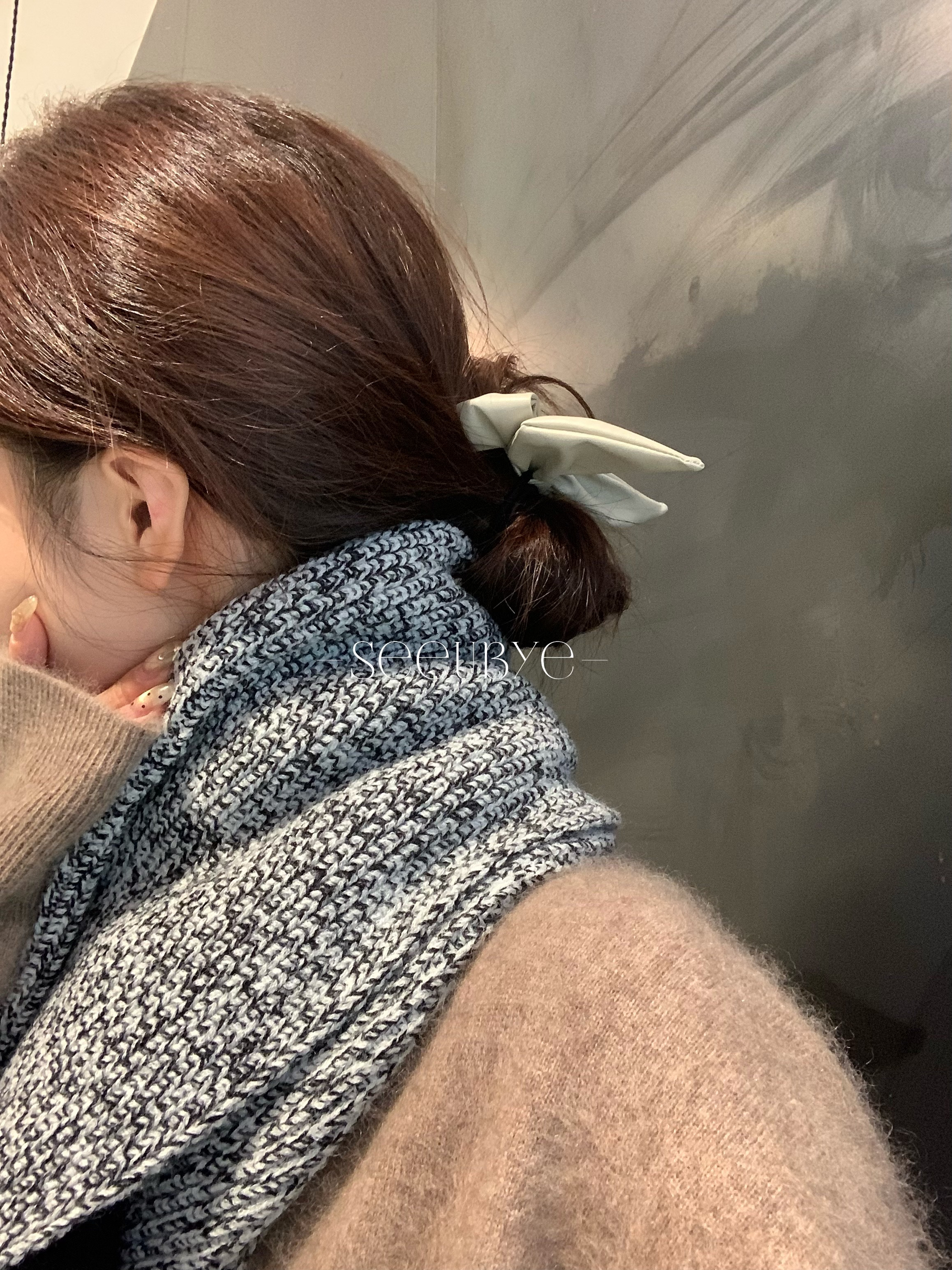 顯臉小蝴蝶髮圈｜皮的6