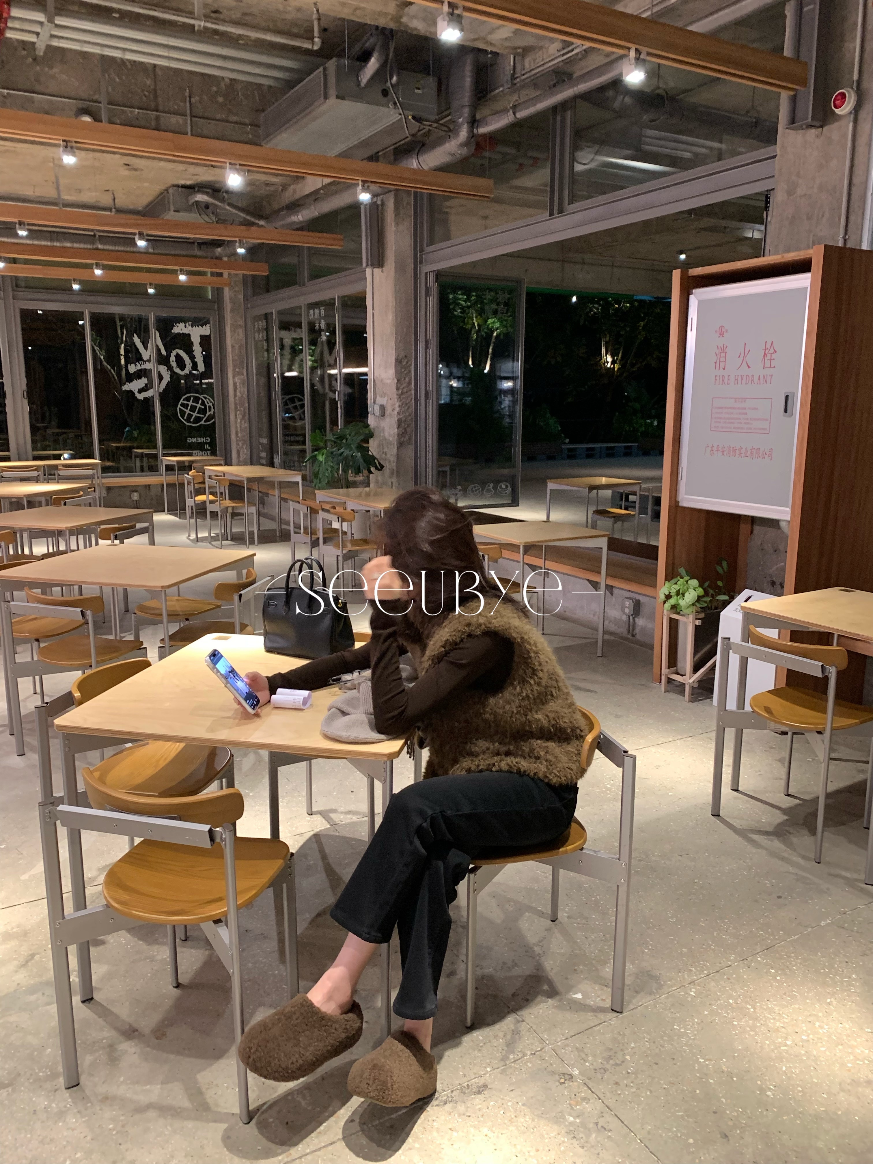 跟高5cm勃肯毛毛鞋（內裏加絨）9