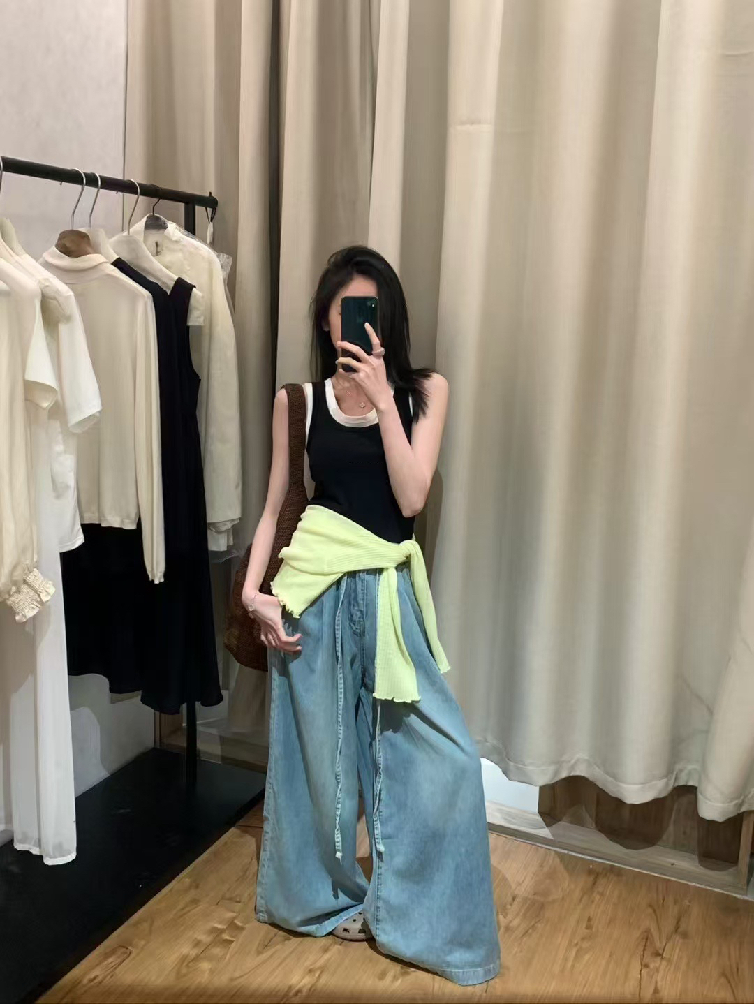 假兩件背心（帶胸墊）11