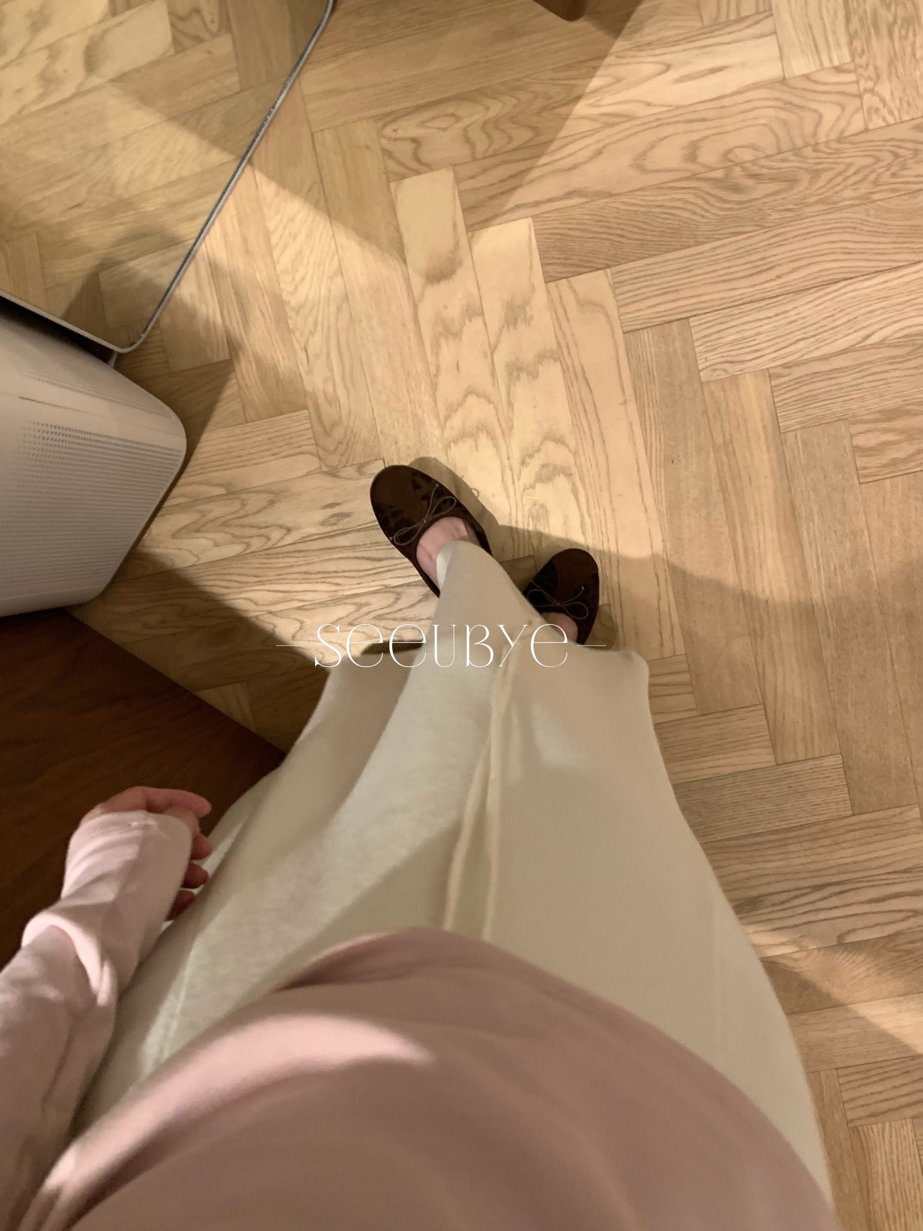 羊絨微傘狀半身裙7