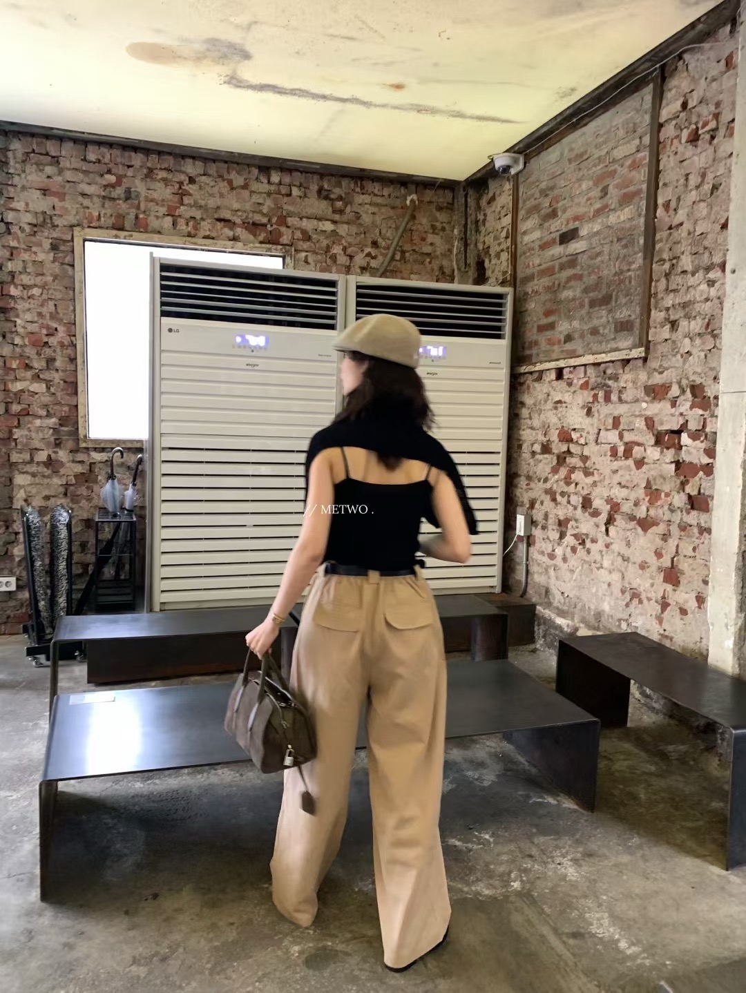 蕾絲針織兩件套5