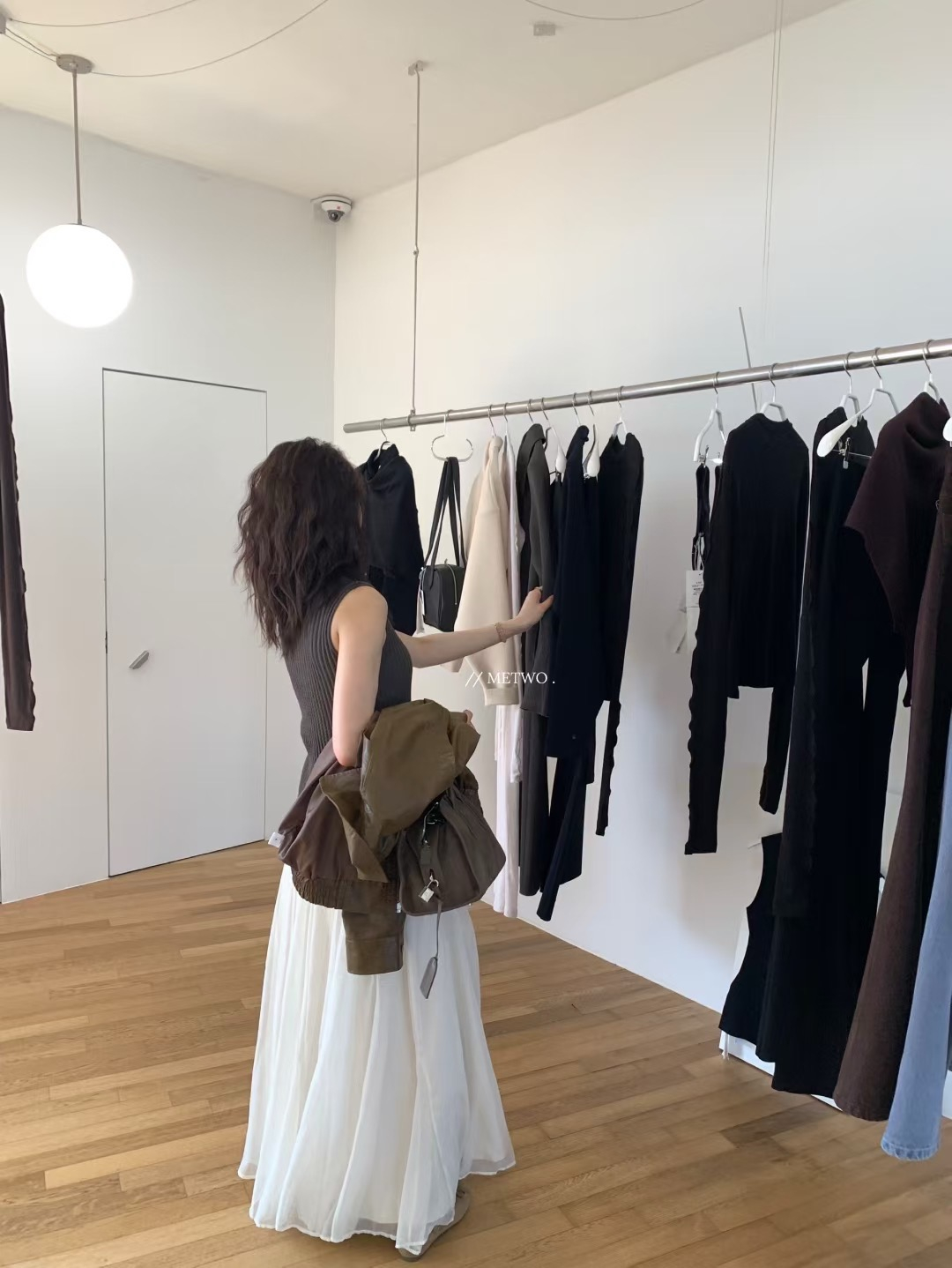 針織坑條氣質背心10