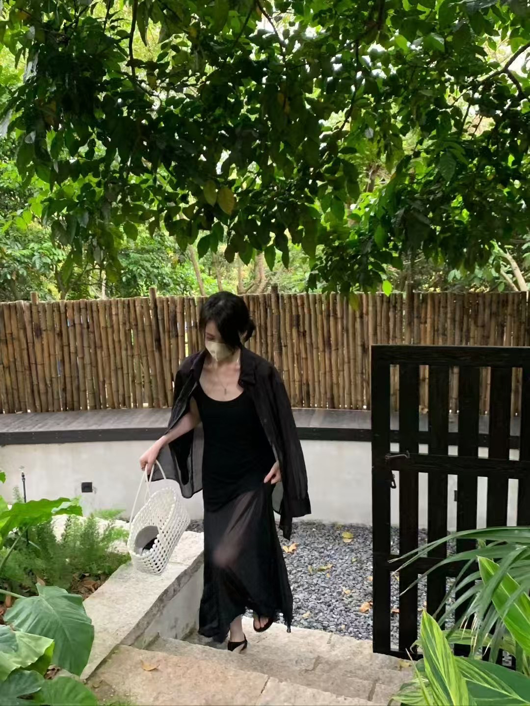 吊帶紗裙➕襯衫 2件套4