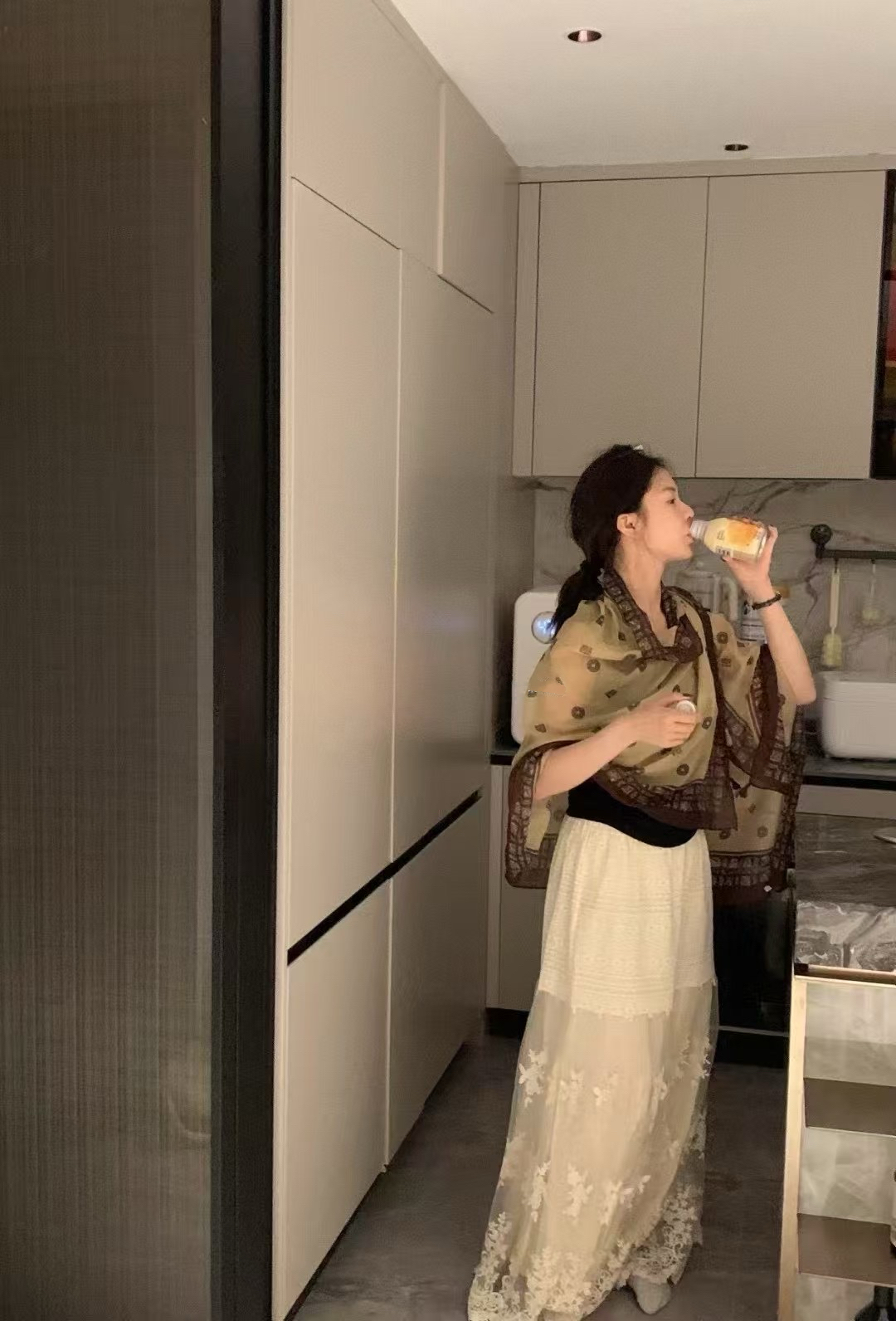 千嶼集·棉麻天絲方巾披肩5