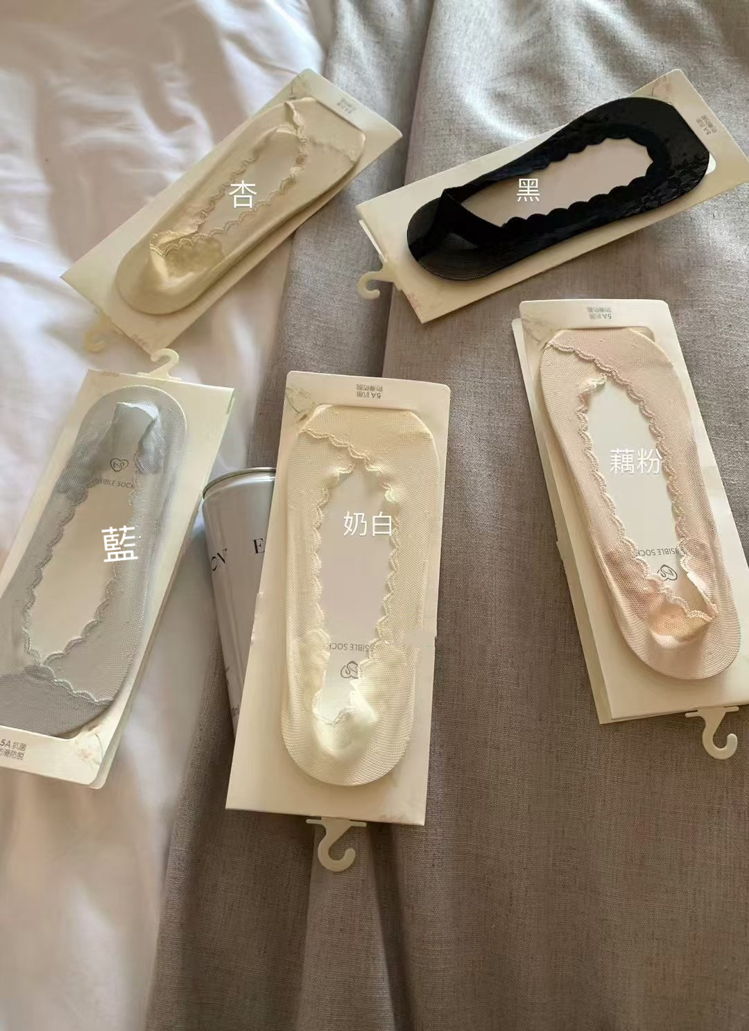 蕾絲船襪5雙5