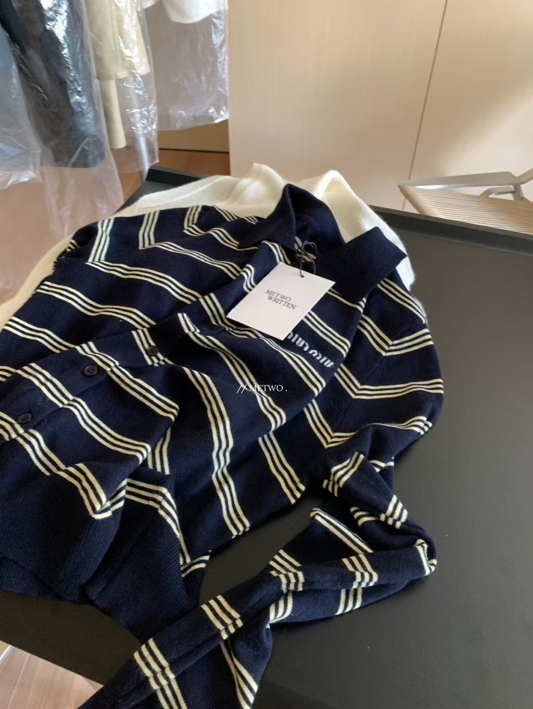 miumiu條紋polo針織8