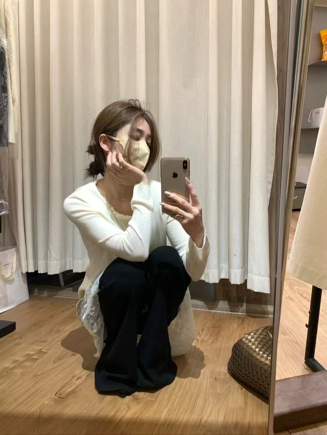 木耳背心➕開衫兩件套4