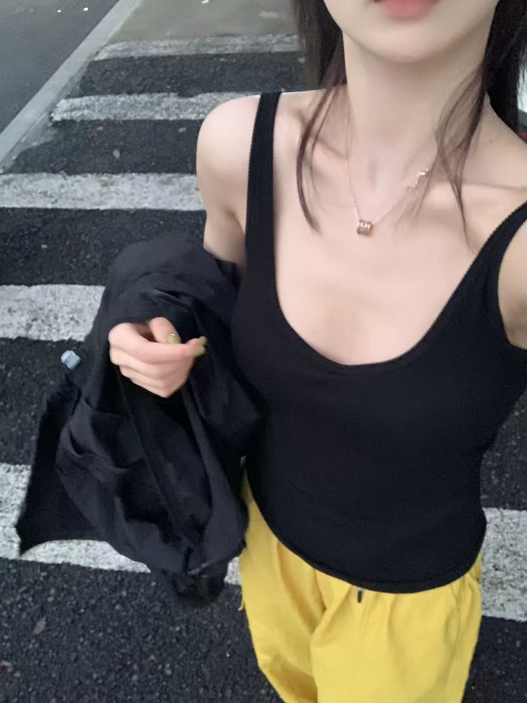 蠶絲紙片人bra背心10