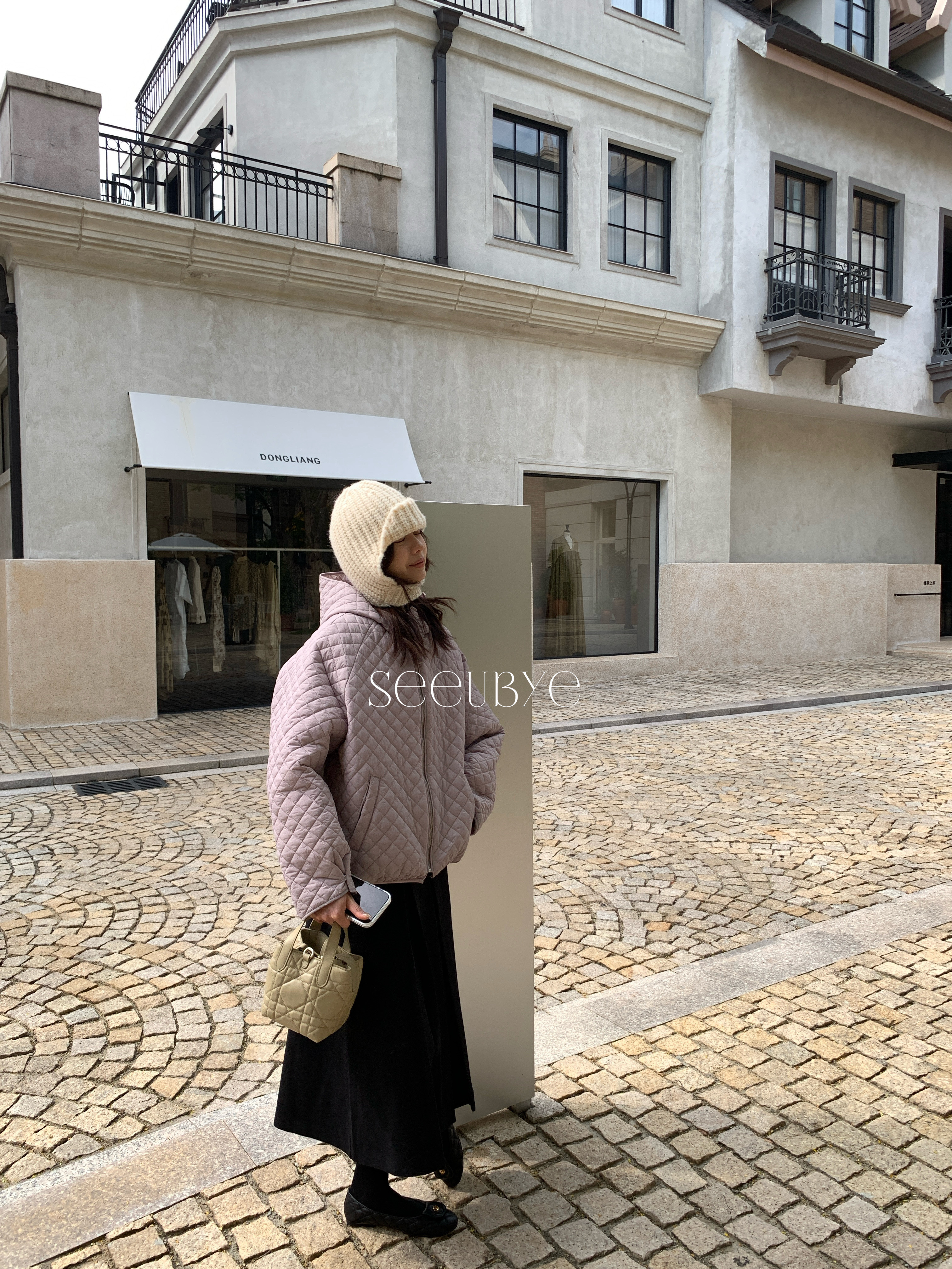 大頭姊姊鎖溫包裹毛線帽5