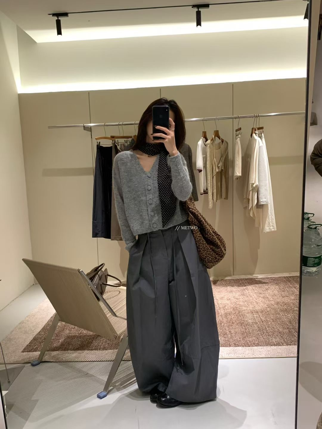 馬海毛開扣毛衣13