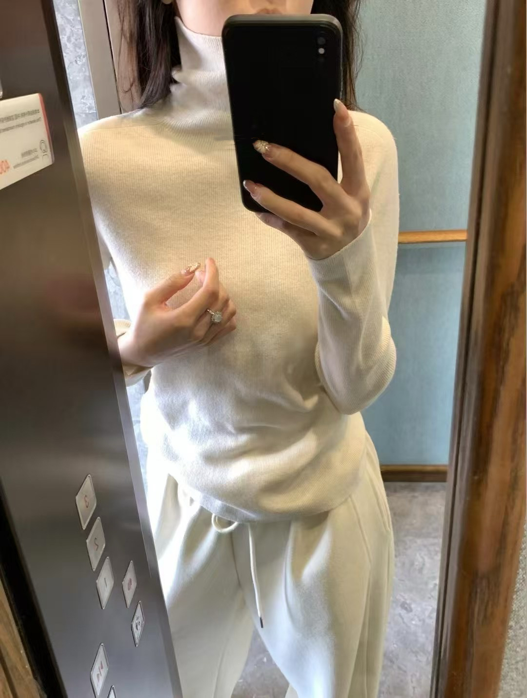 小香毛毛羽絨外套4