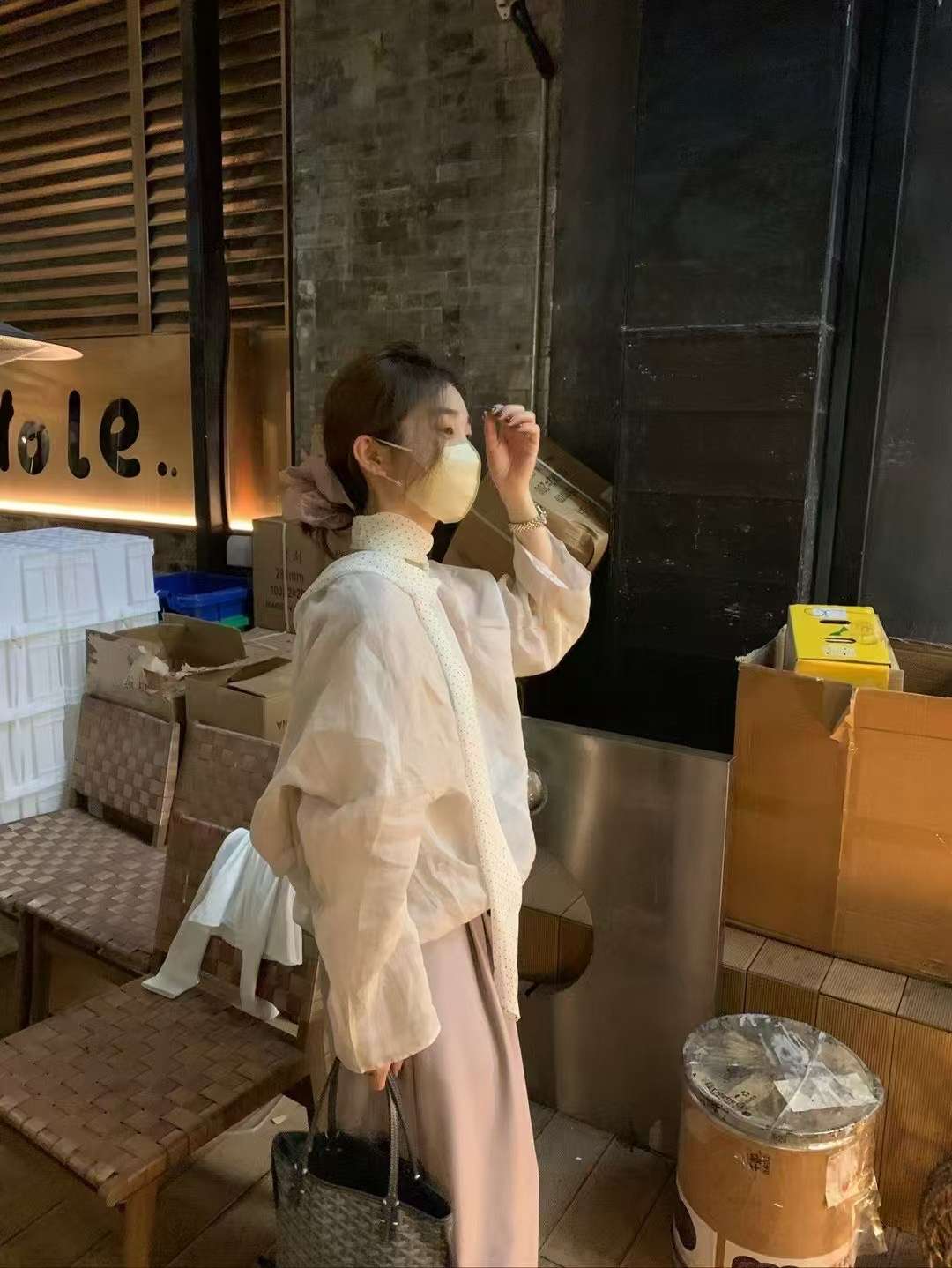 清冷苧麻鬆弛上衣9