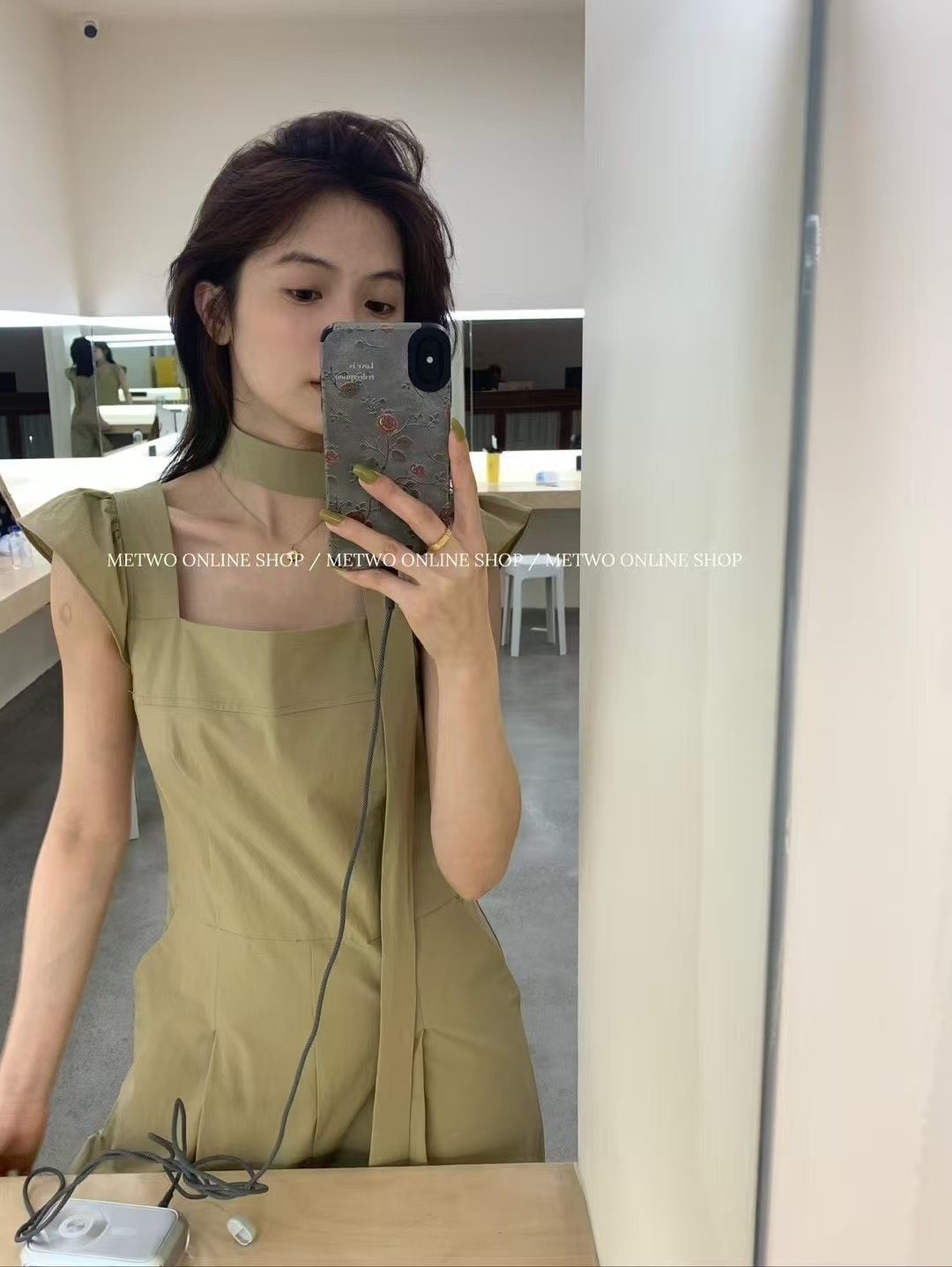 小飛袖工裝連體褲9