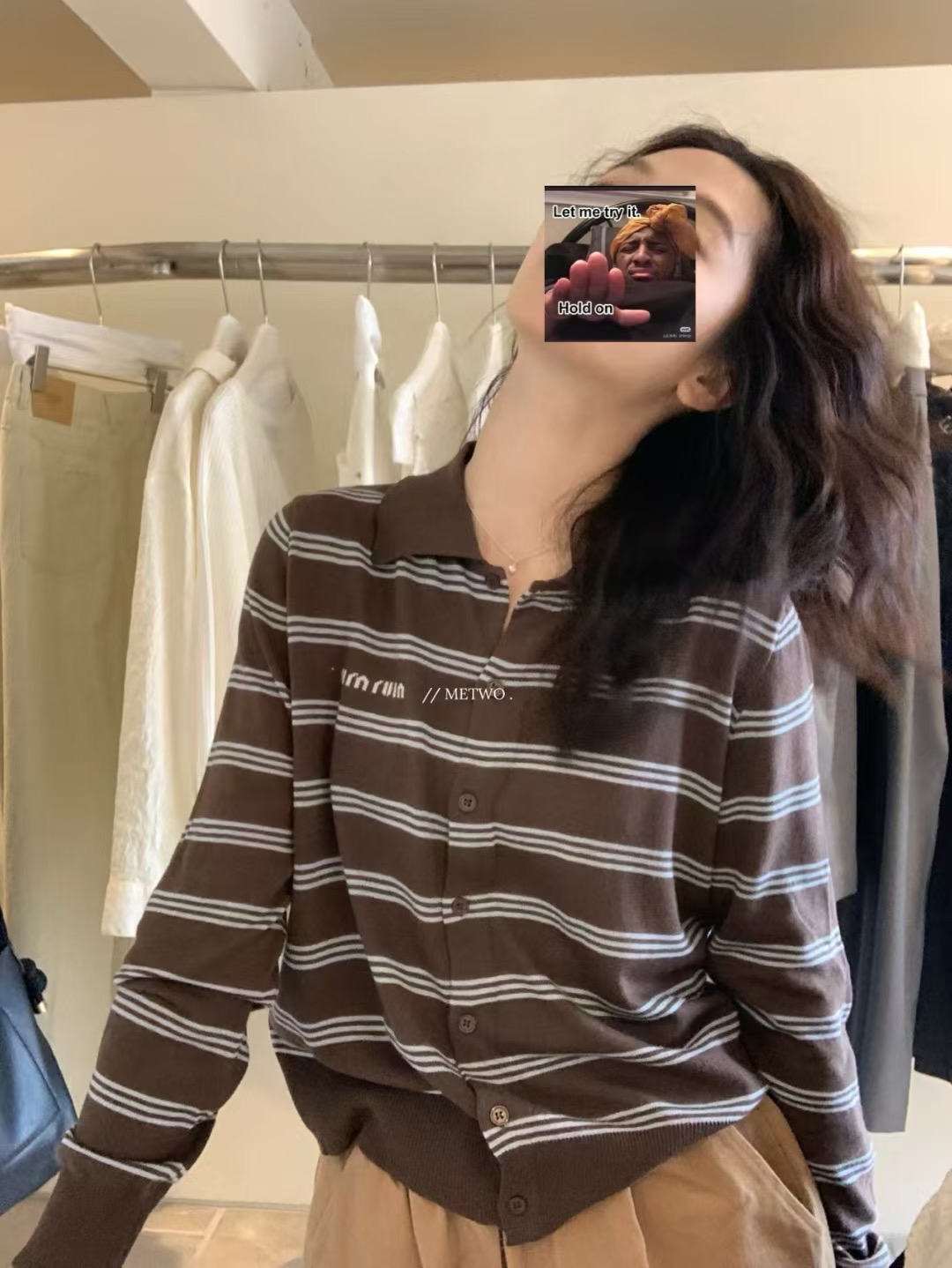 miumiu條紋polo針織15