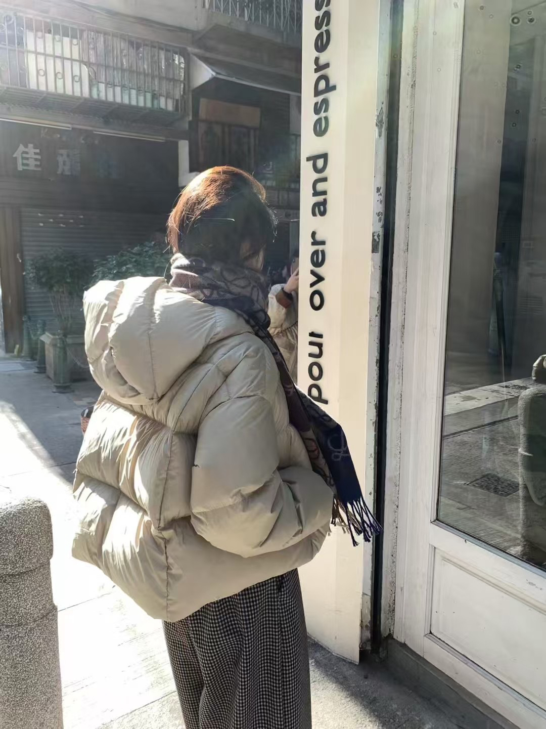 限量款雲朵帽國標羽絨外套7