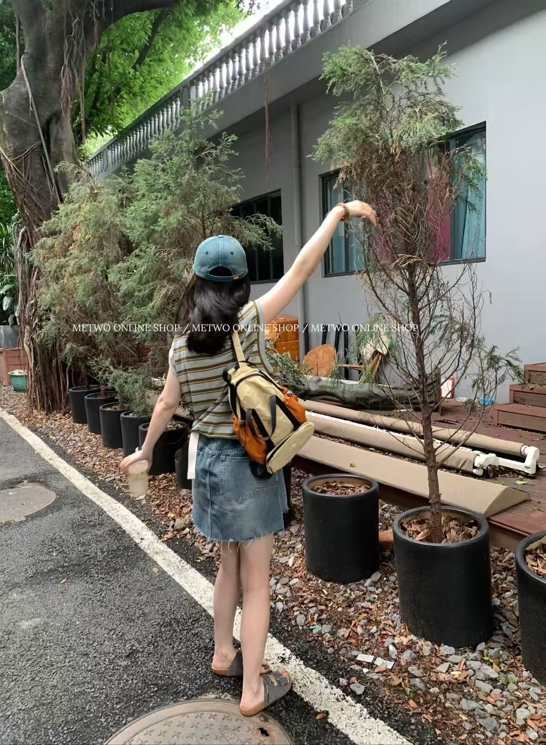 舒適主義條紋polo上衣6