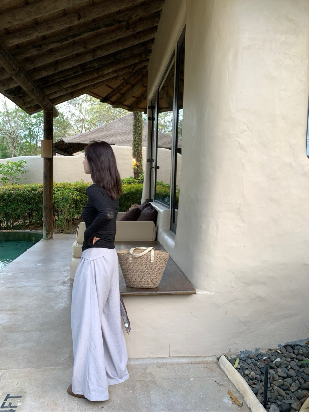 v領曲線迴廊上衣19