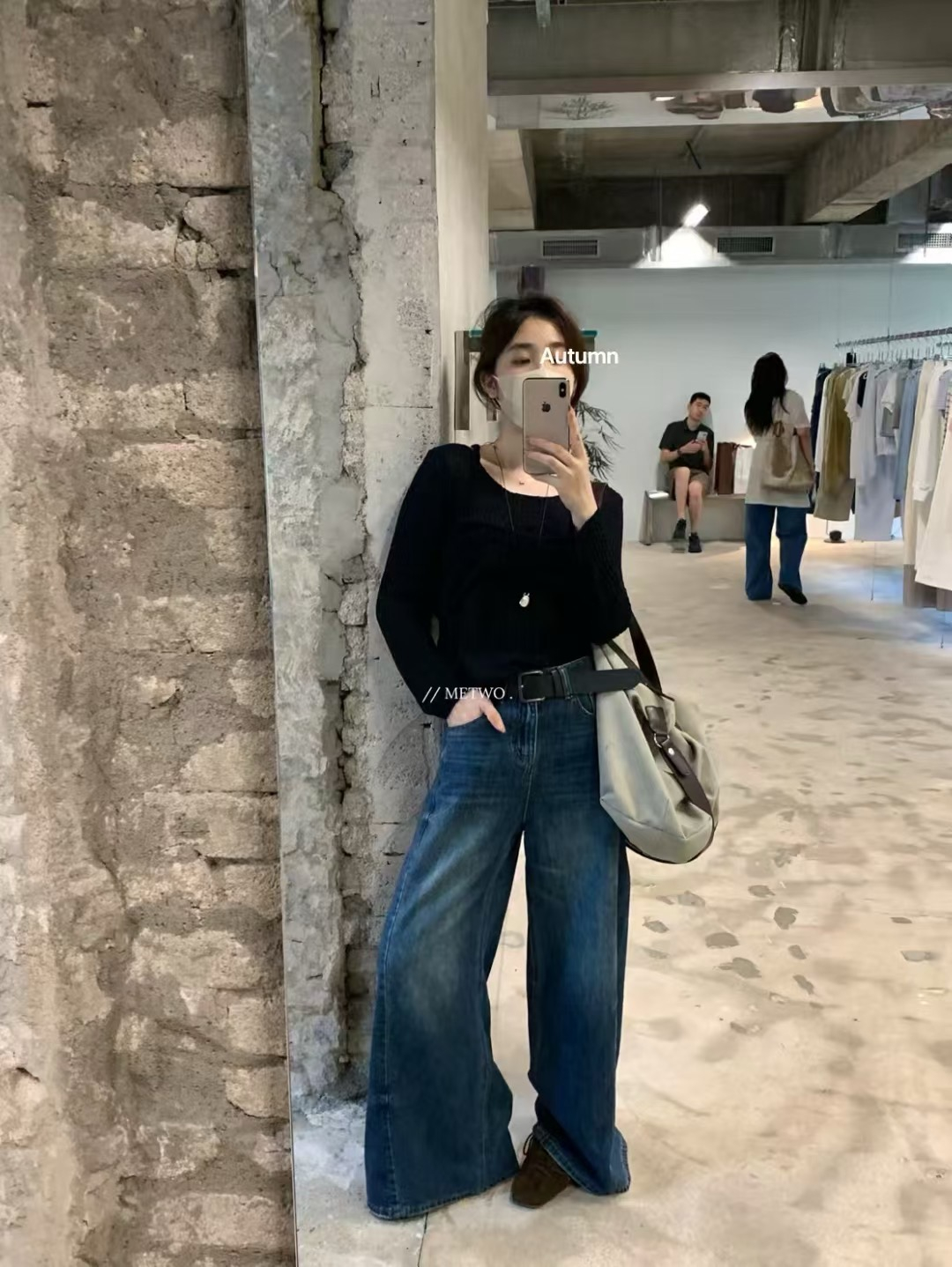 韓式時髦吊帶兩件套10