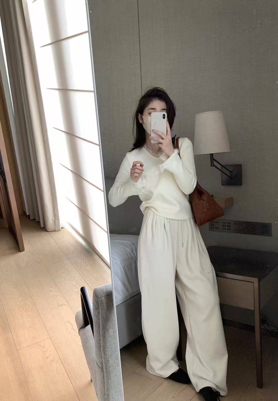 集體搶這條”四色加絨褲9