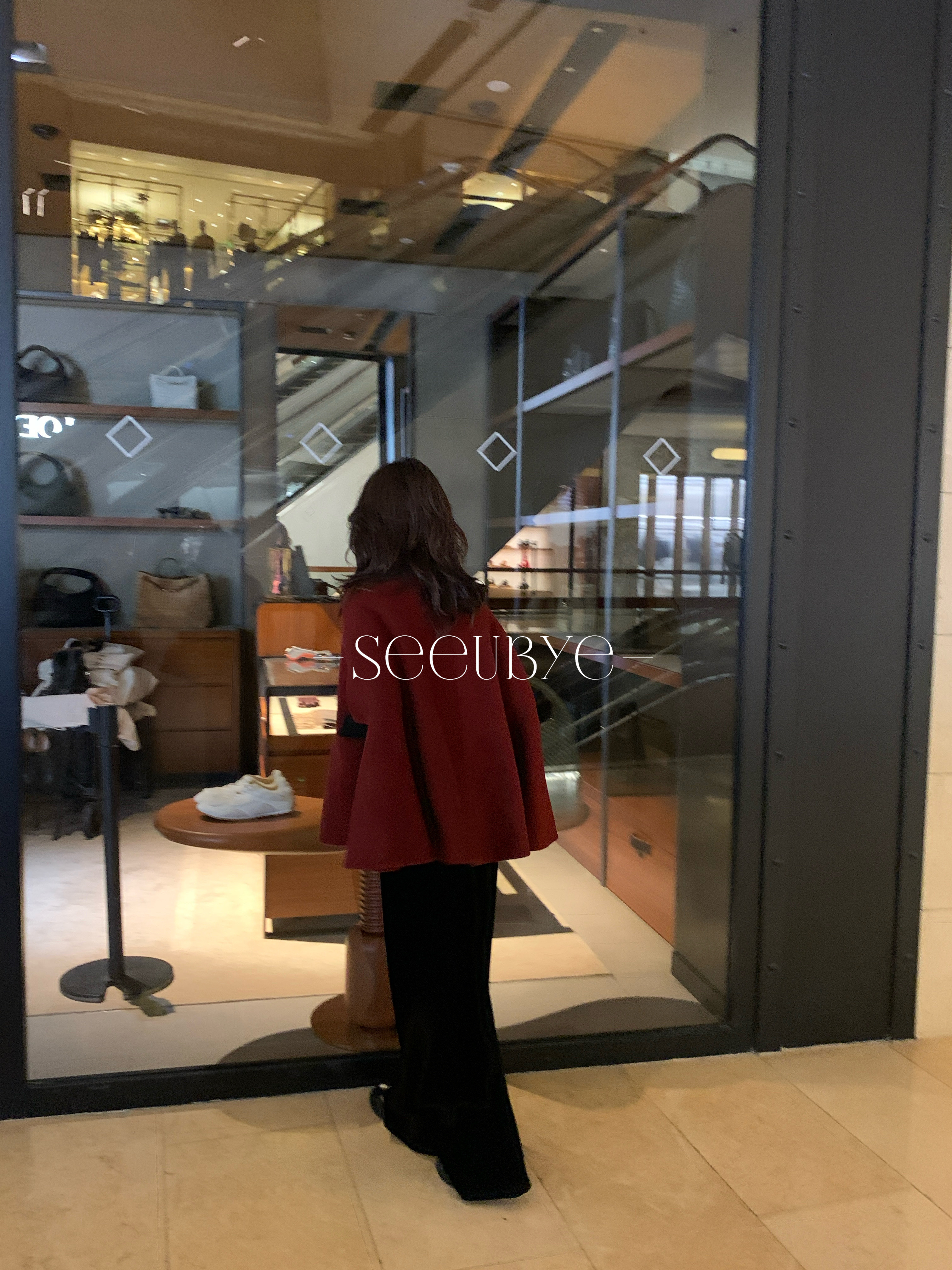 黑標|新年紅毛領furcollar雙面大衣8