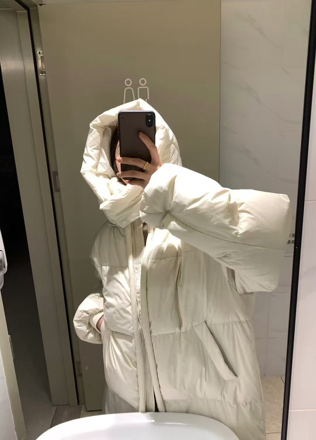 國標50%白鴨絨大被子羽絨服8