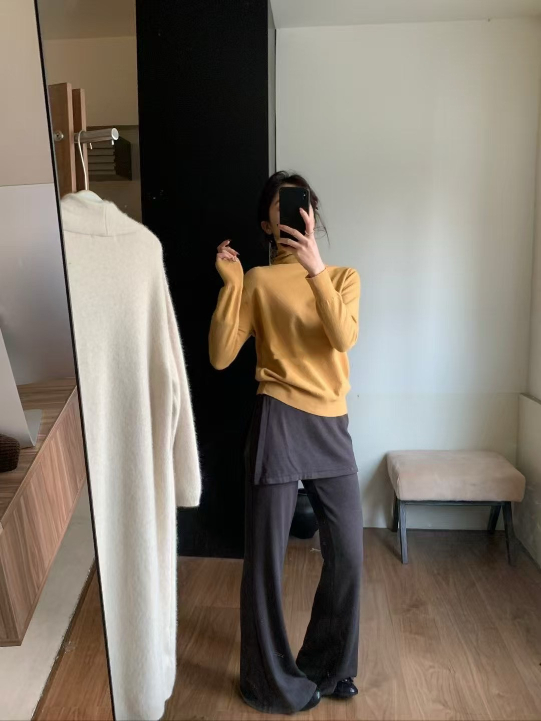 七色發熱高領毛衫2